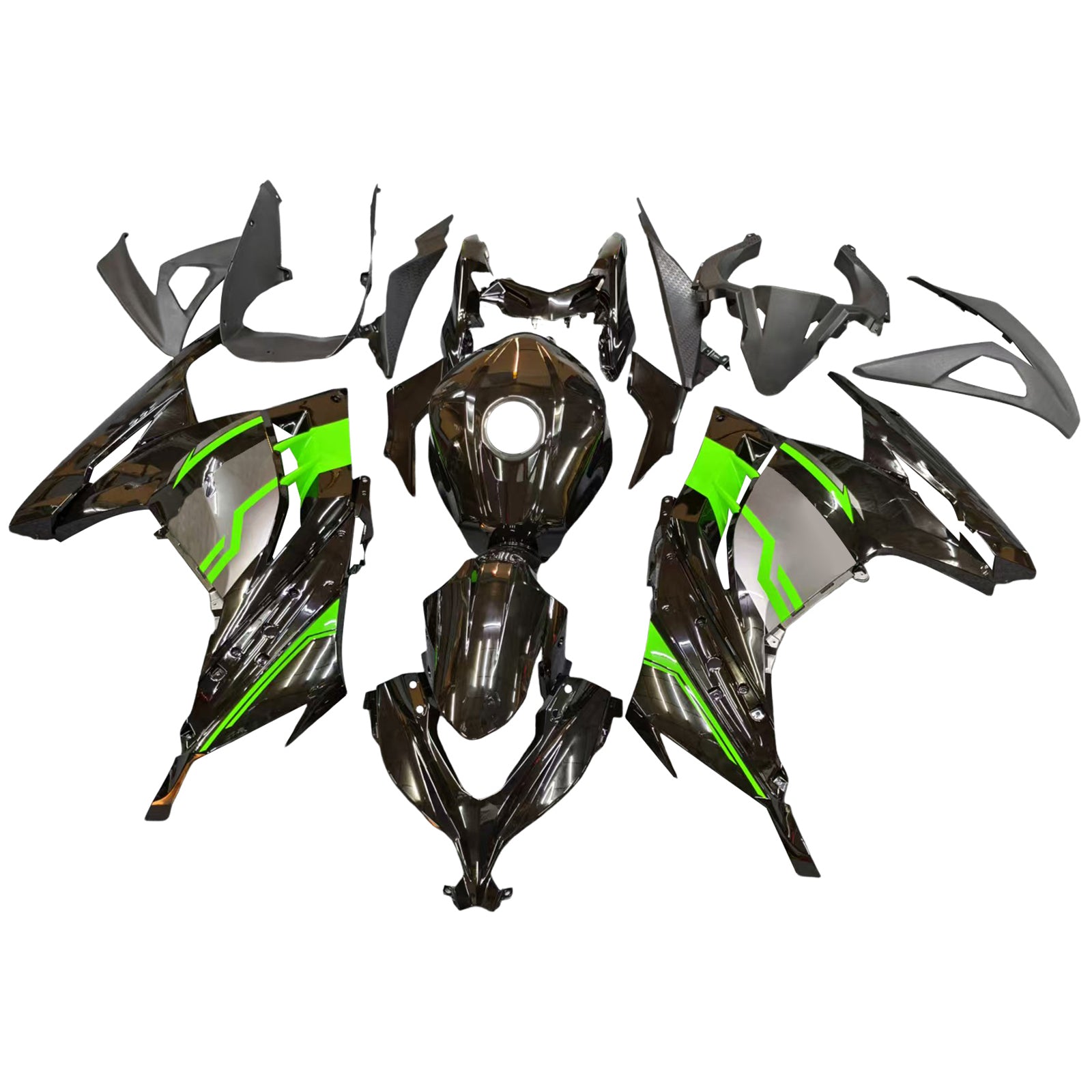 Injection Fairing Kit Bodywork fit For Kawasaki EX300 Ninja300R 2013-2024