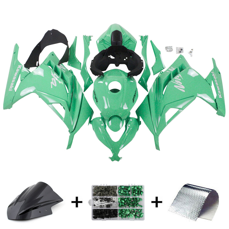 Kawasaki EX300/Ninja300 2013-2017 Kit Carenado Carrocería Plástico ABS