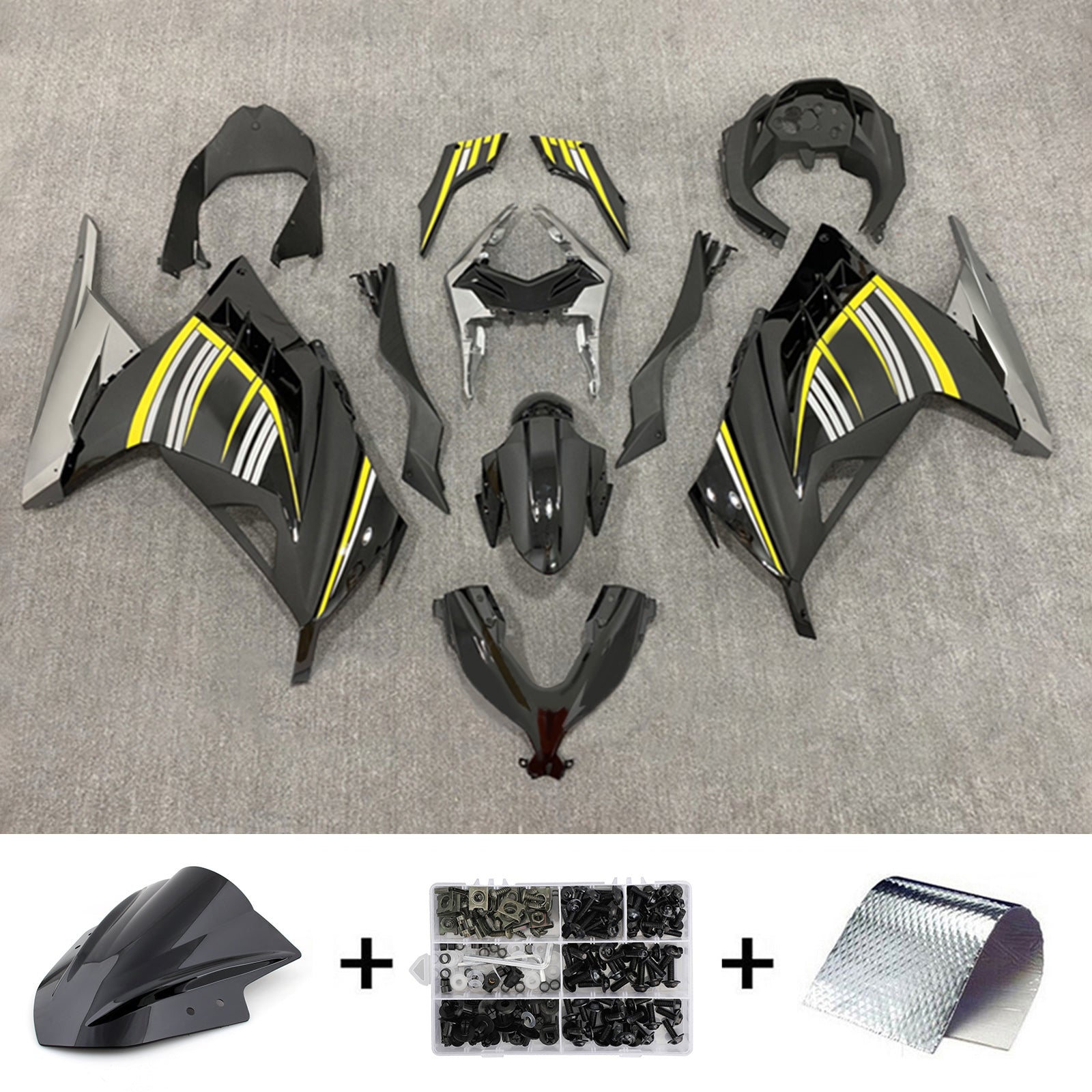Kawasaki EX300 Ninja300 2013-2024 Fairing Kit Bodywork Plastic ABS