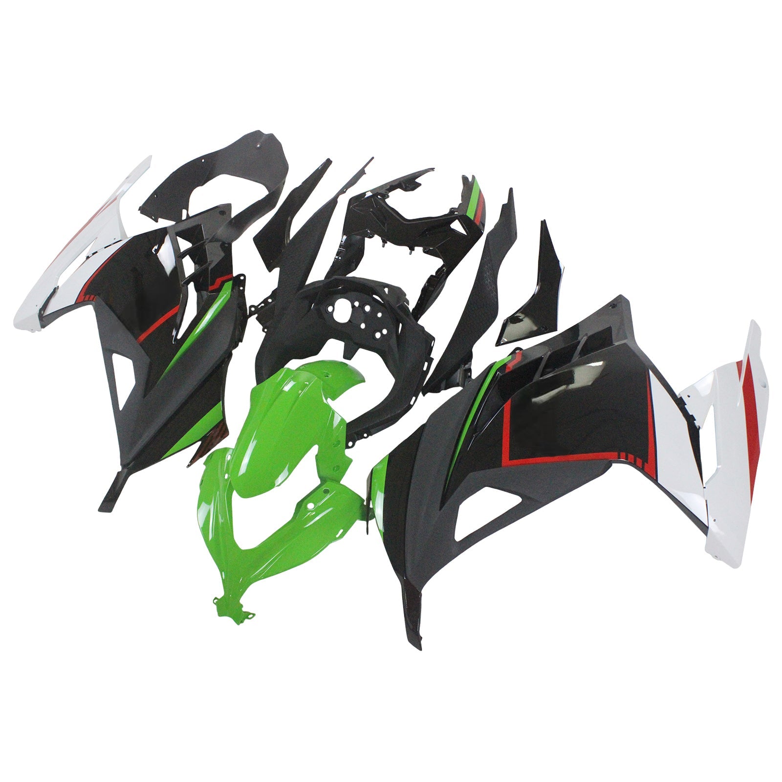 Kawasaki EX300/Ninja300 2013-2017 Kit Carenado Carrocería Plástico ABS