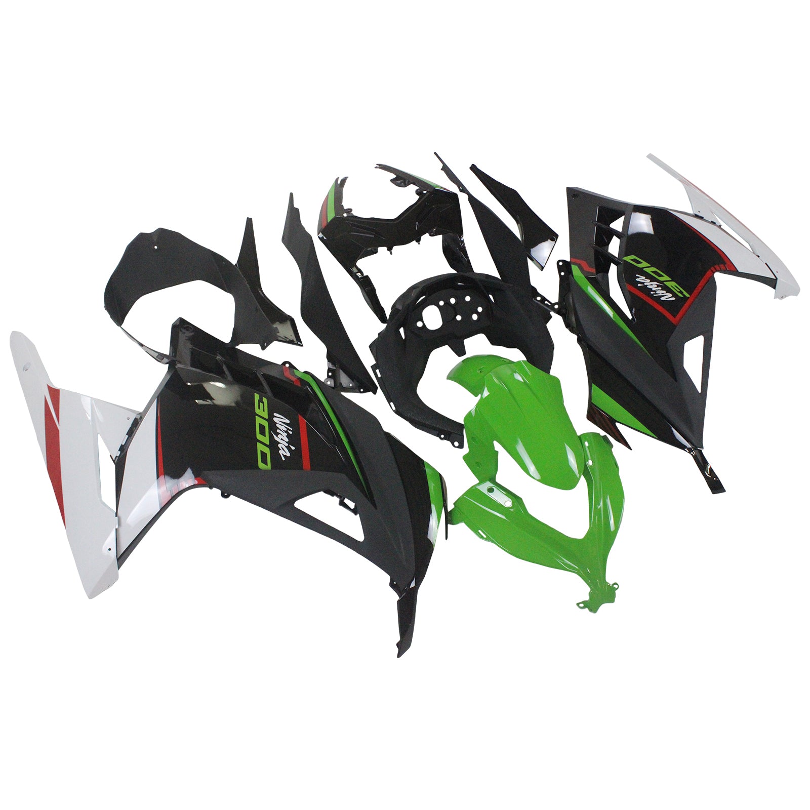 Kawasaki EX300 Ninja300 2013-2024 Fairing Kit Bodywork Plastic ABS