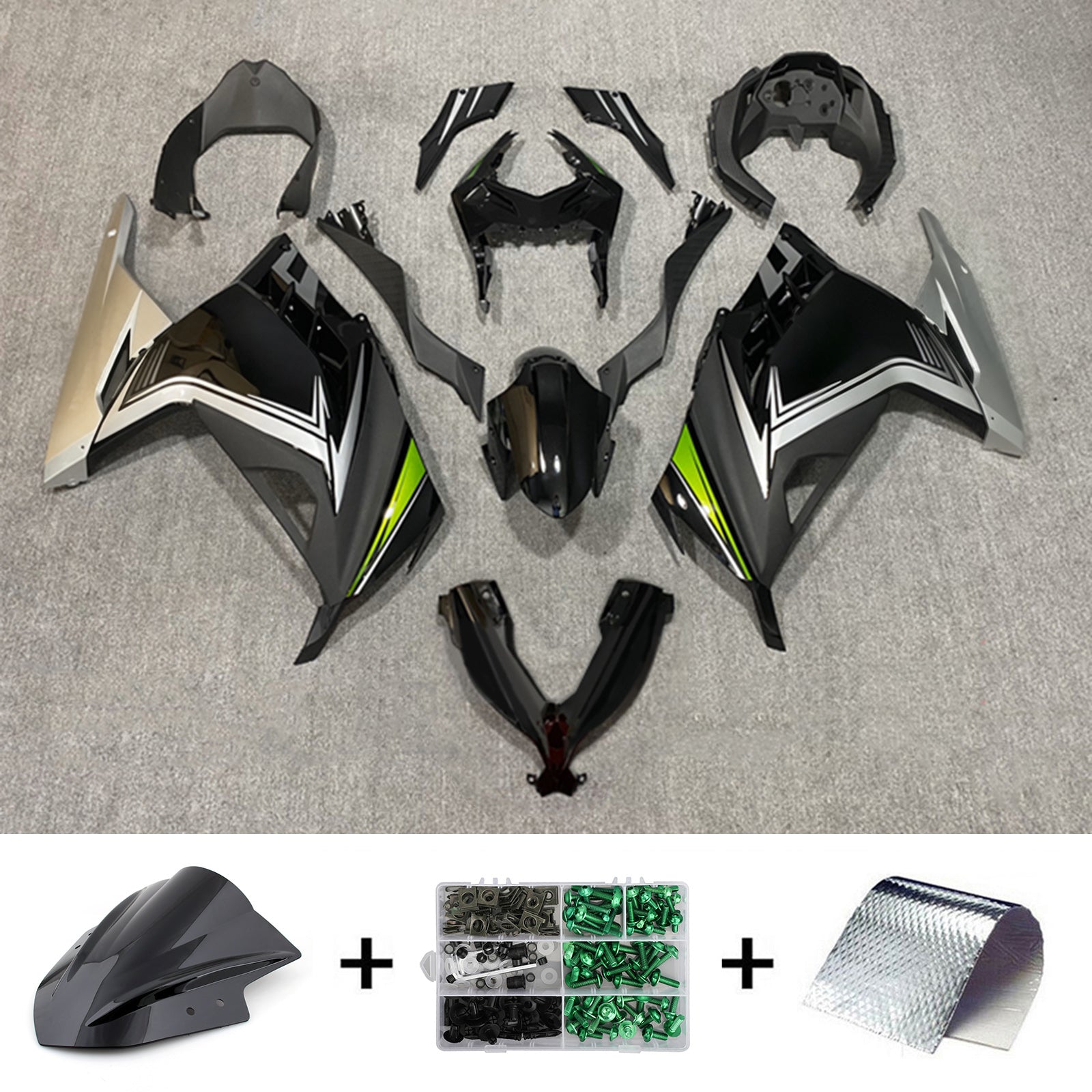 Kawasaki EX300 Ninja300 2013-2024 Fairing Kit Bodywork Plastic ABS