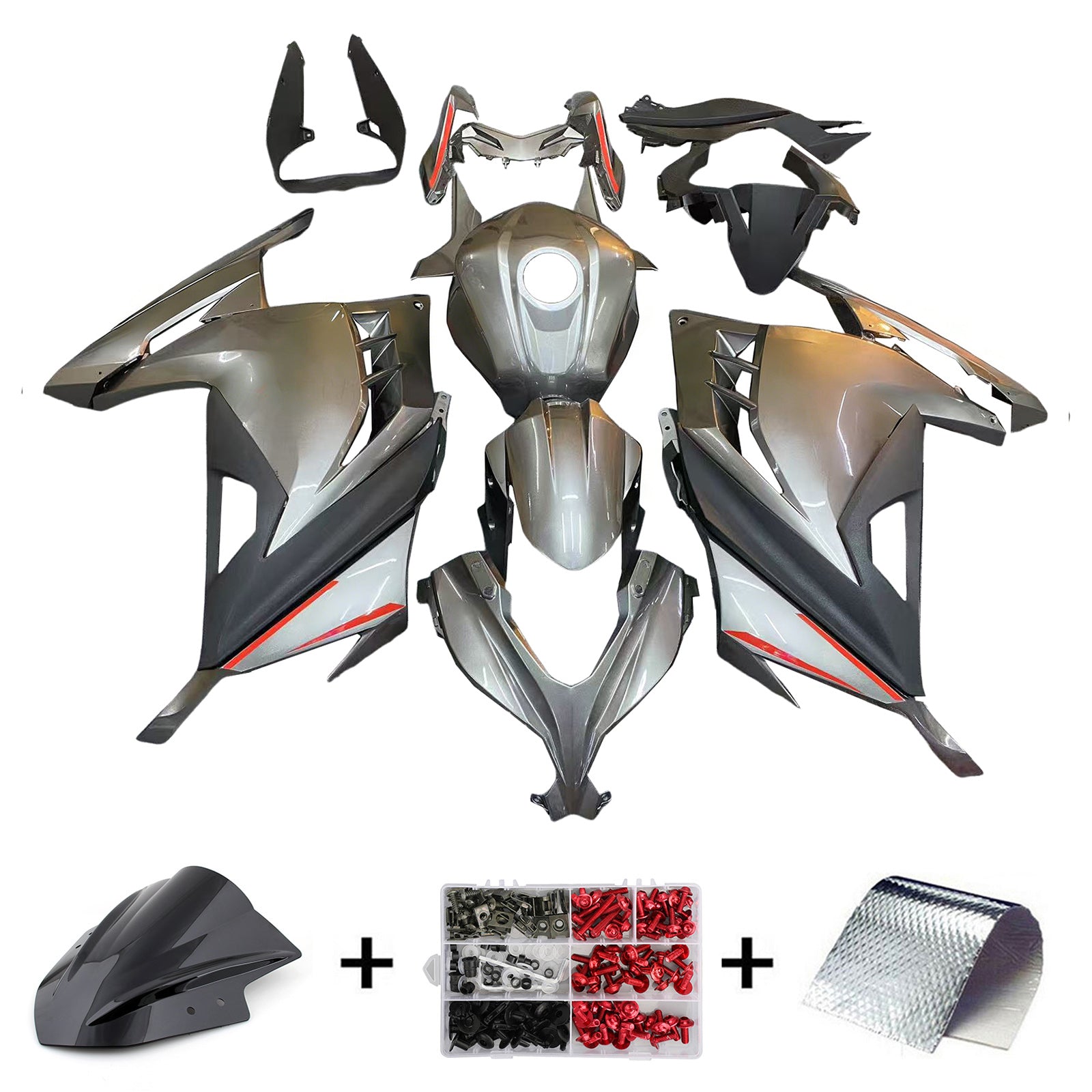 Kawasaki EX300 Ninja300 2013-2024 Fairing Kit Bodywork Plastic ABS
