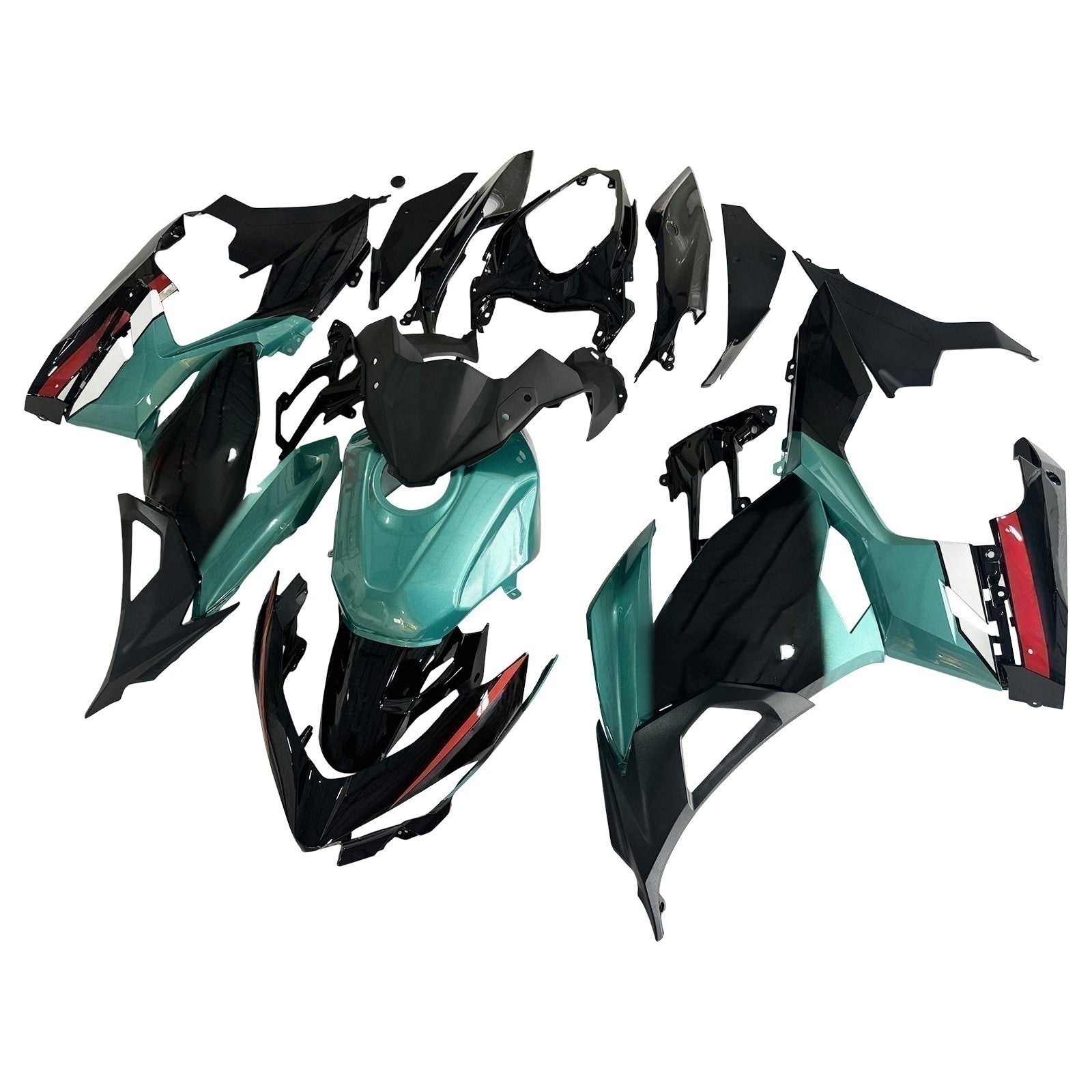 Amotopart Kawasaki EX400 Ninja400 2018-2024 Fairing Kit Bodywork Plastic ABS