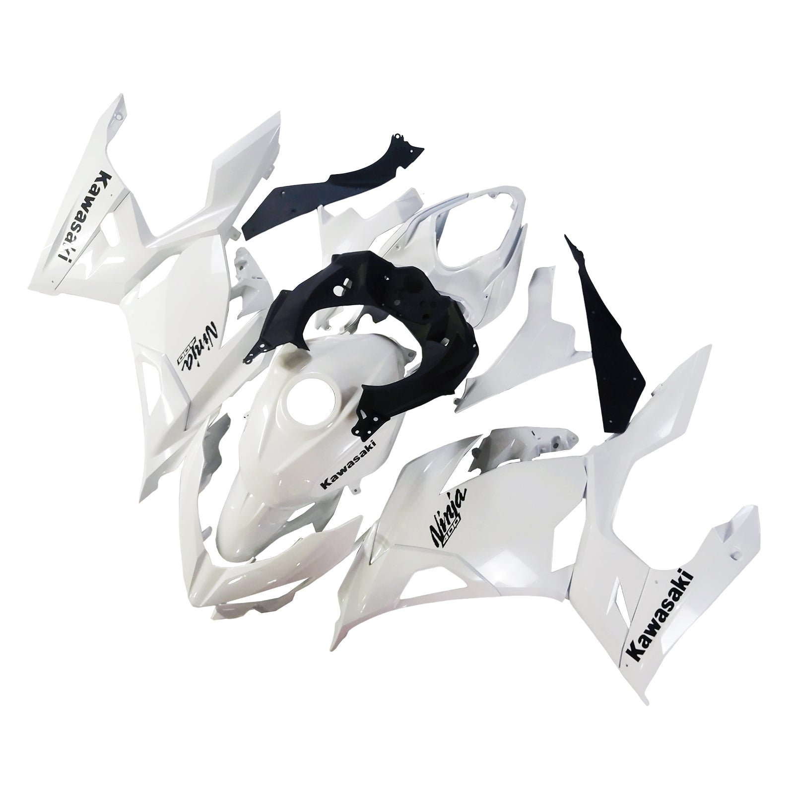 아모토파트 가와사키 EX400 닌자400 2018-2024 페어링 키트 차체 플라스틱 ABS