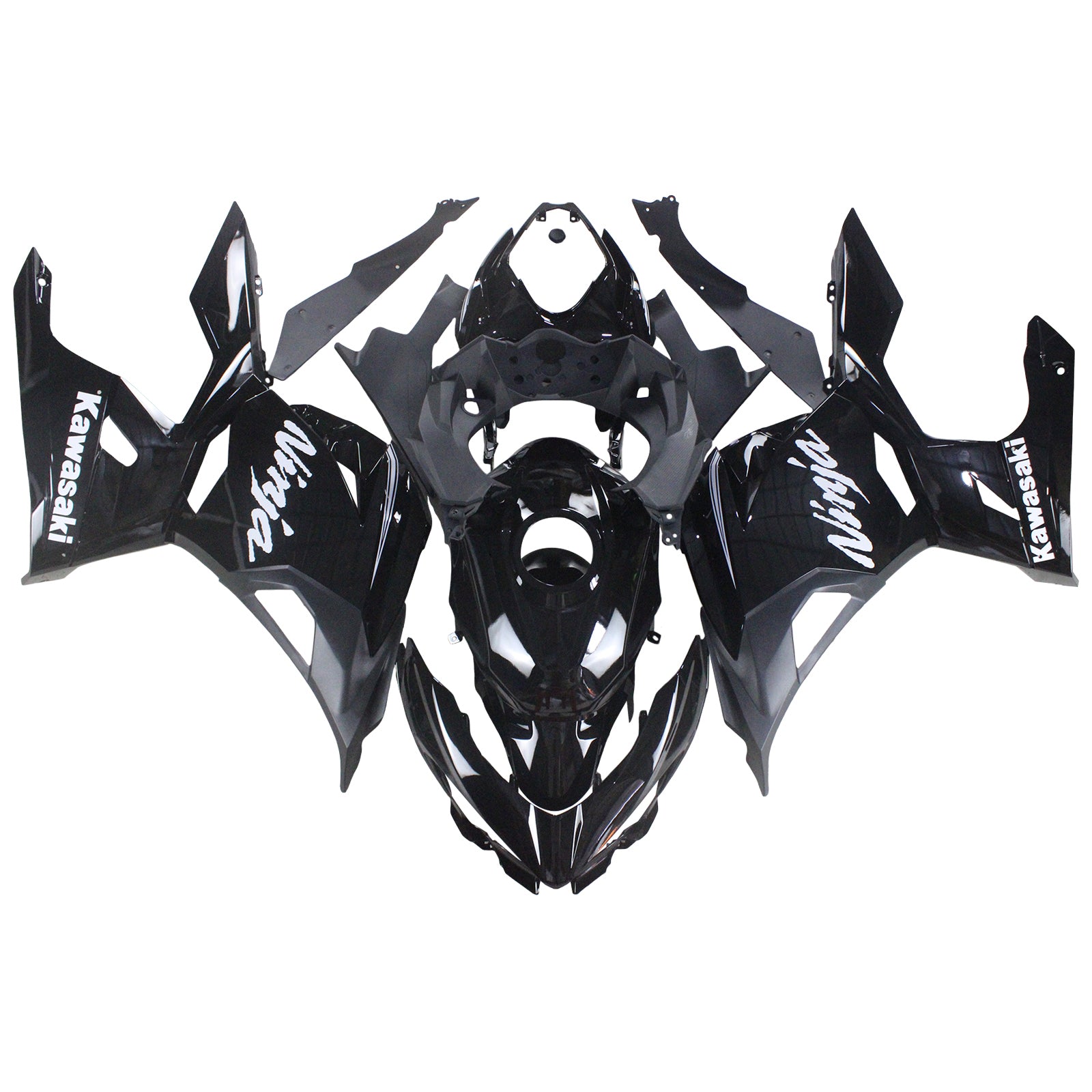 Amotopart Kawasaki EX400 Ninja400 2018-2024 Fairing Kit Bodywork Plastic ABS