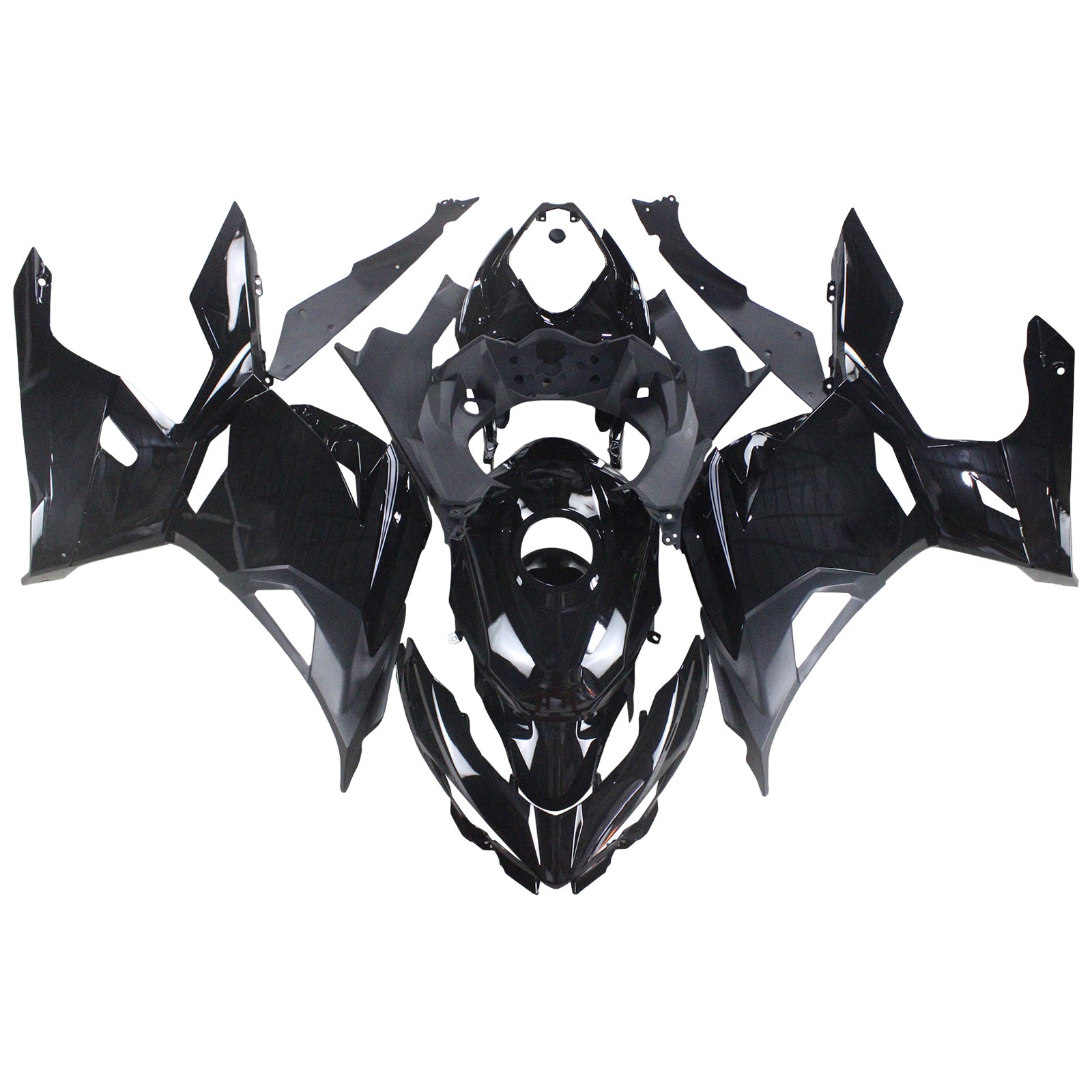 Amotopart Kawasaki EX400 Ninja400 2018-2024 Fairing Kit Bodywork Plastic ABS