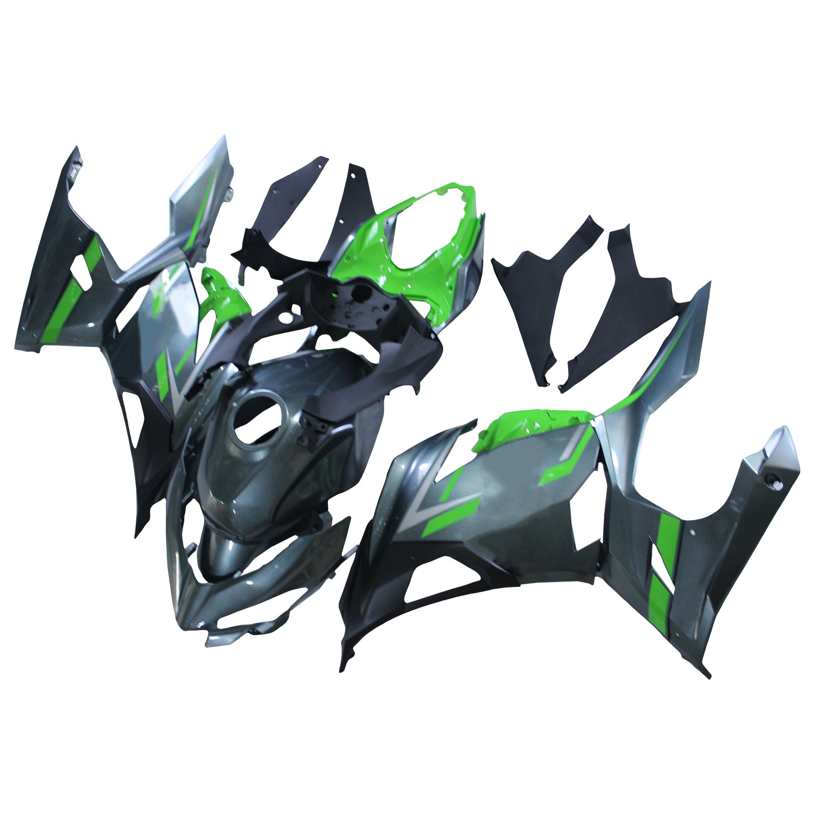 Amotopart Kawasaki EX400 Ninja400 2018-2024 Fairing Kit Bodywork Plastic ABS