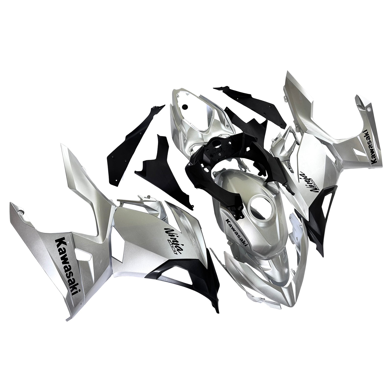 아모토파트 가와사키 EX400 닌자400 2018-2024 페어링 키트 차체 플라스틱 ABS
