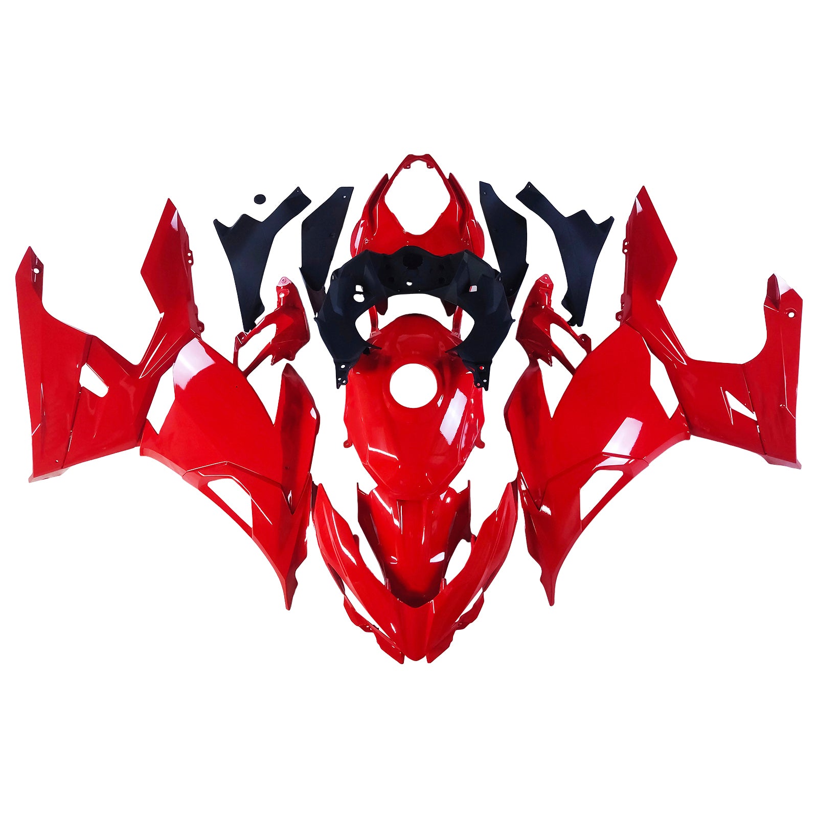 Amotopart Kawasaki EX400 Ninja400 2018-2024 Fairing Kit Bodywork Plastic ABS