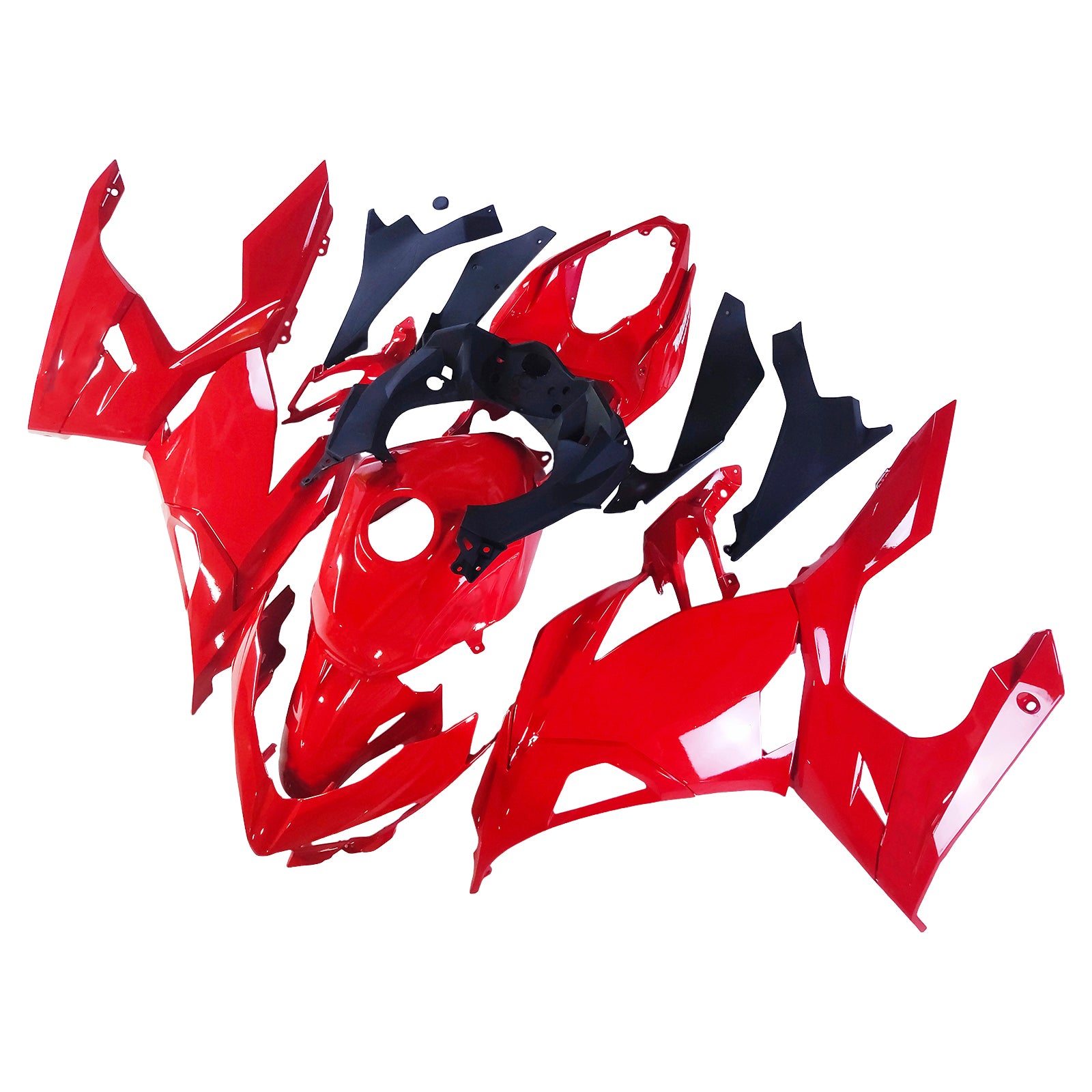 Amotopart Kawasaki EX400 Ninja400 2018-2024 Fairing Kit Bodywork Plastic ABS