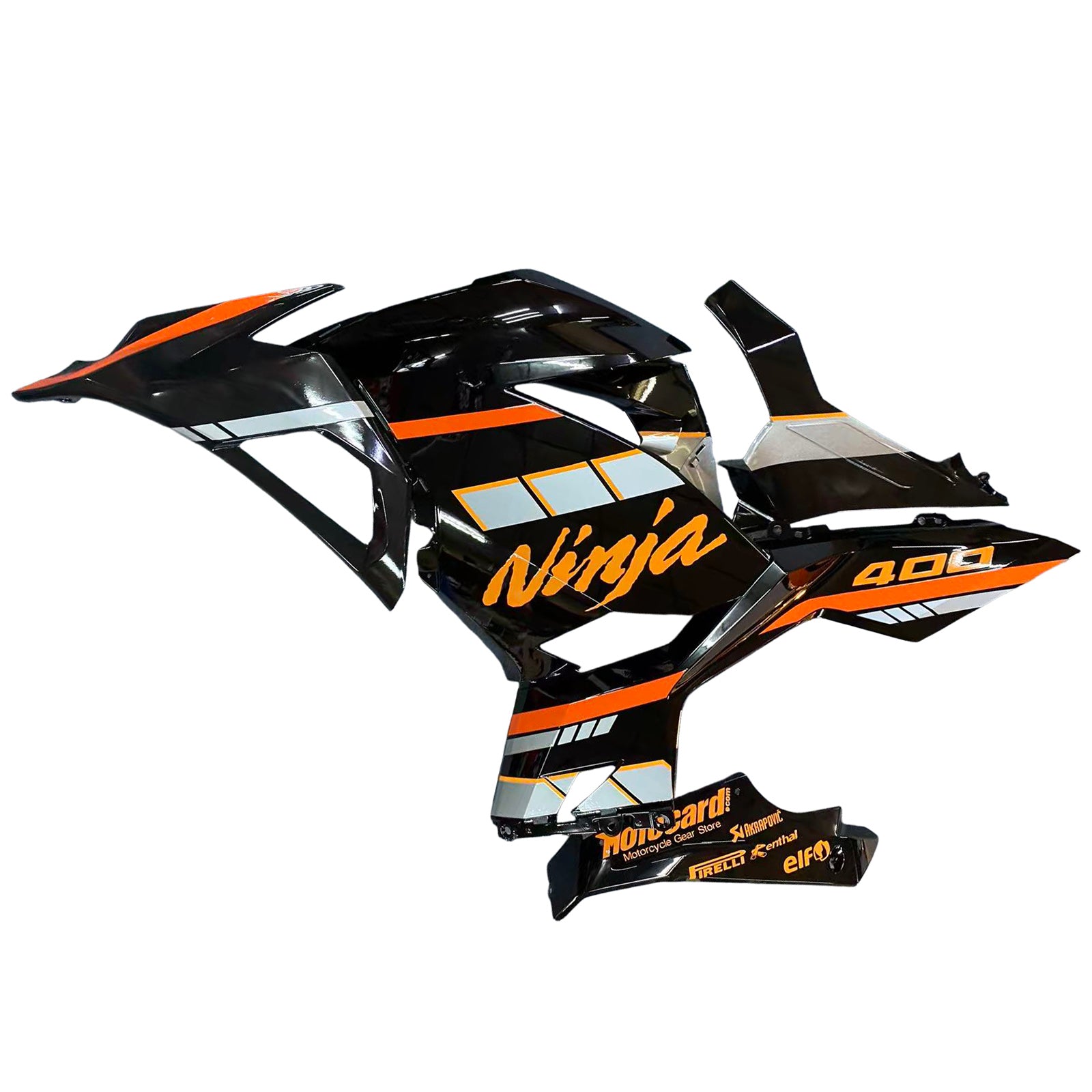 Amotopart Kawasaki EX400 Ninja400 2018-2024 Fairing Kit Bodywork Plastic ABS