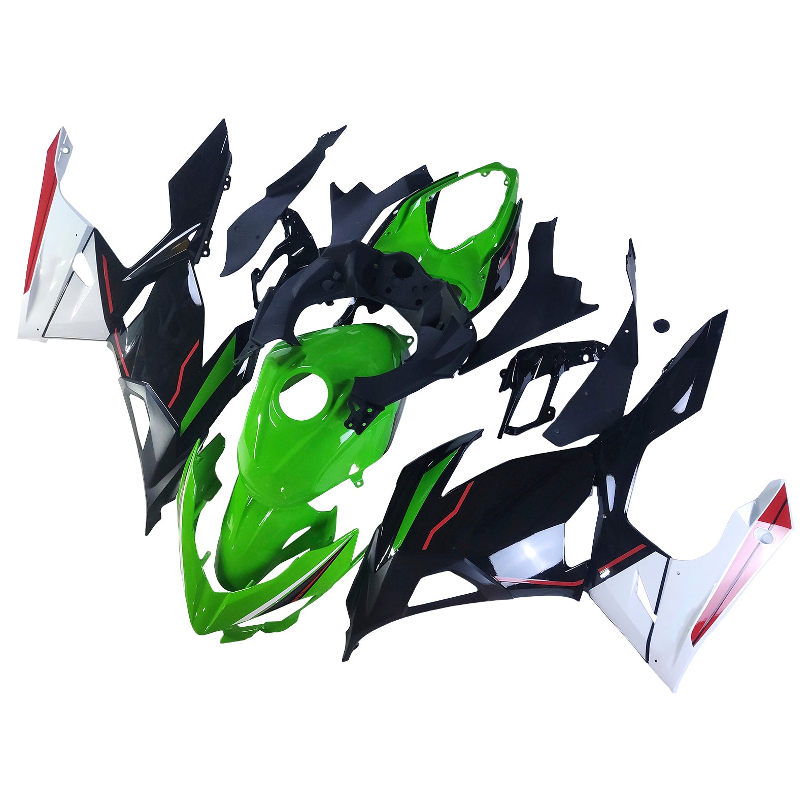 Amotopart Kawasaki EX400 Ninja400 2018-2024 Fairing Kit Bodywork Plastic ABS
