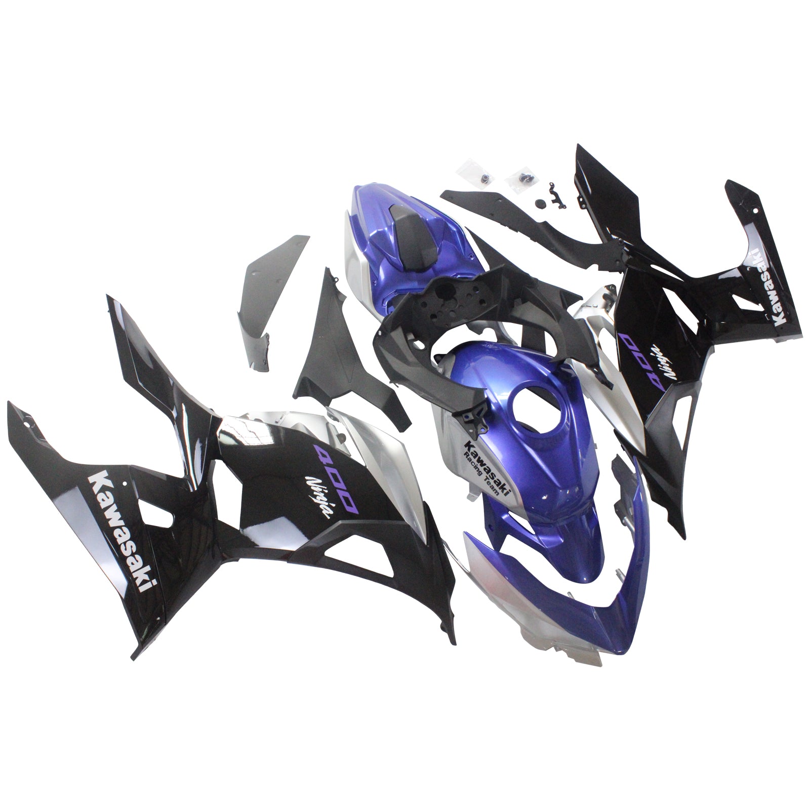 Amotopart Kawasaki EX400 Ninja400 2018-2024 Fairing Kit Bodywork Plastic ABS