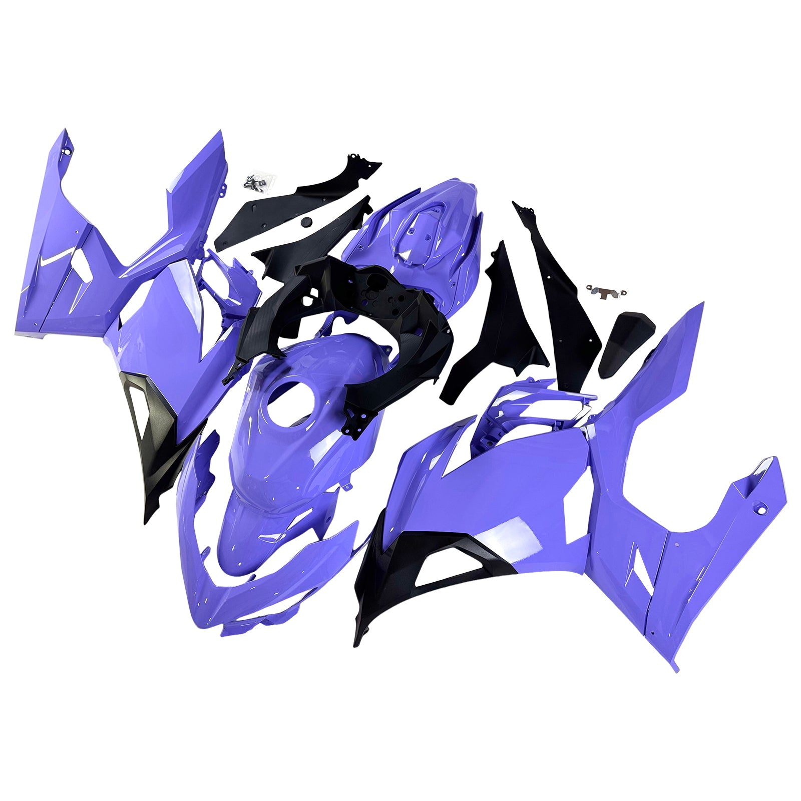Injection Fairing Kit Bodywork Plastic ABS fit For Kawasaki EX400 Ninja400 2018-2024