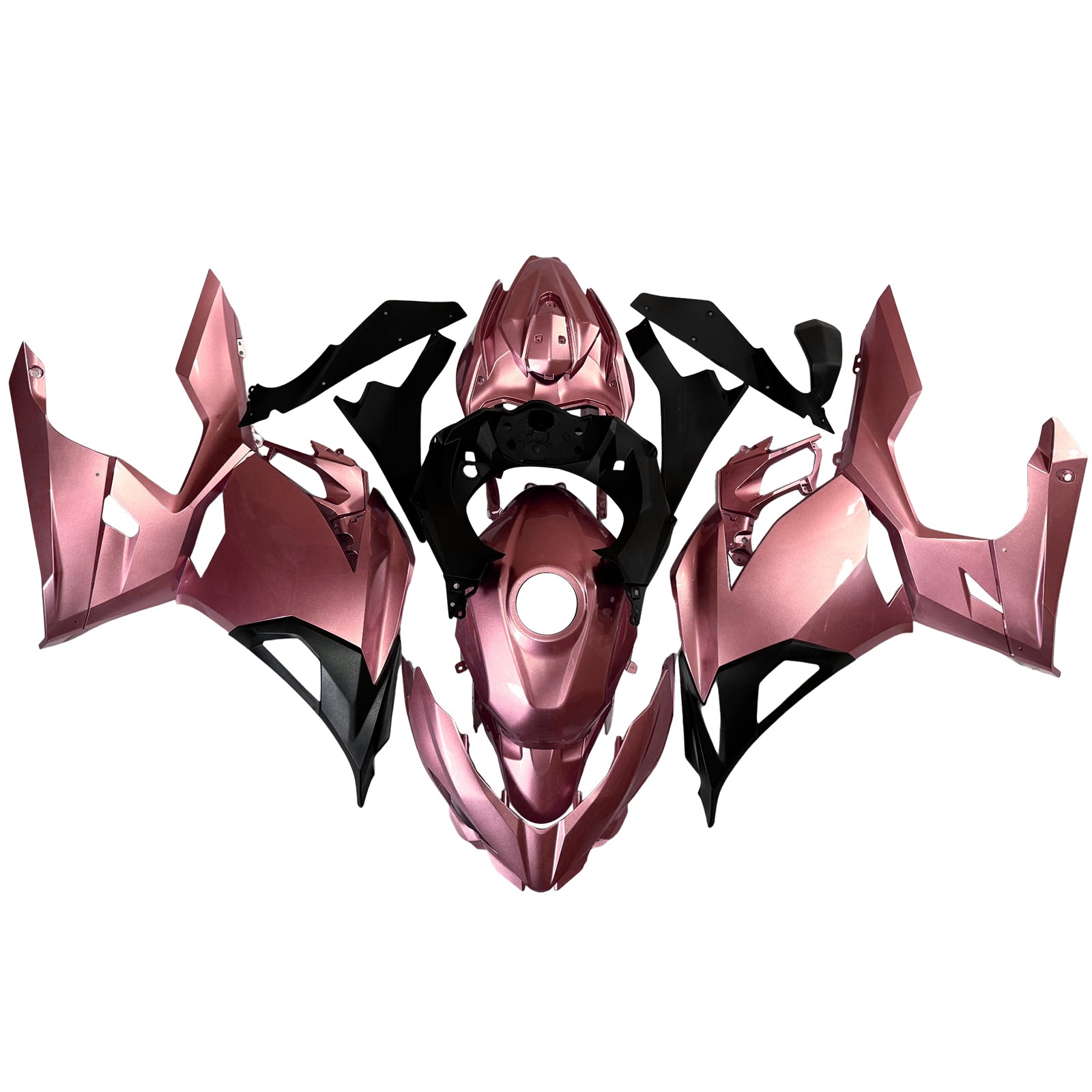 Injection Fairing Kit Bodywork Plastic ABS fit For Kawasaki EX400 Ninja400 2018-2024