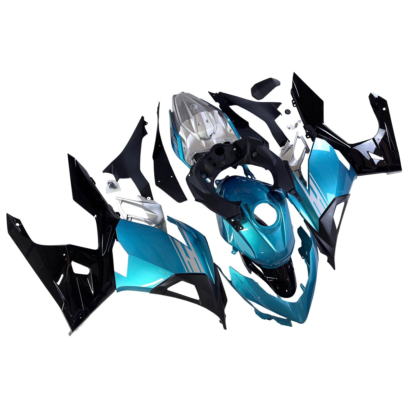 Injection Fairing Kit Bodywork Plastic ABS fit For Kawasaki EX400 Ninja400 2018-2024