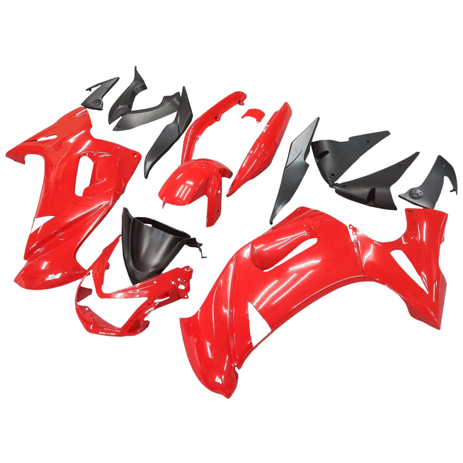 Amotoaprt Fairing Kit Plastic for Kawasaki Ninja 650 ER-6F EX650 2006-2008 04# Generic