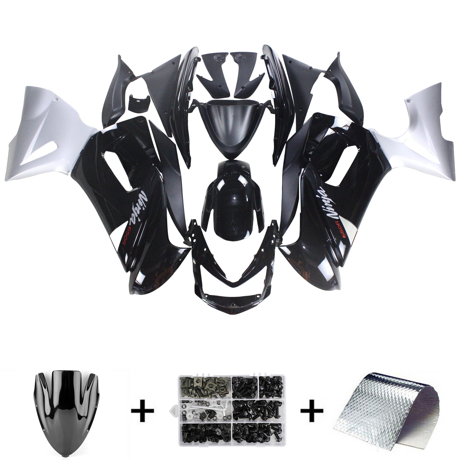 Kit Carenado Para Kawasaki ER6F/Ninja650 2006-2008 Genérico