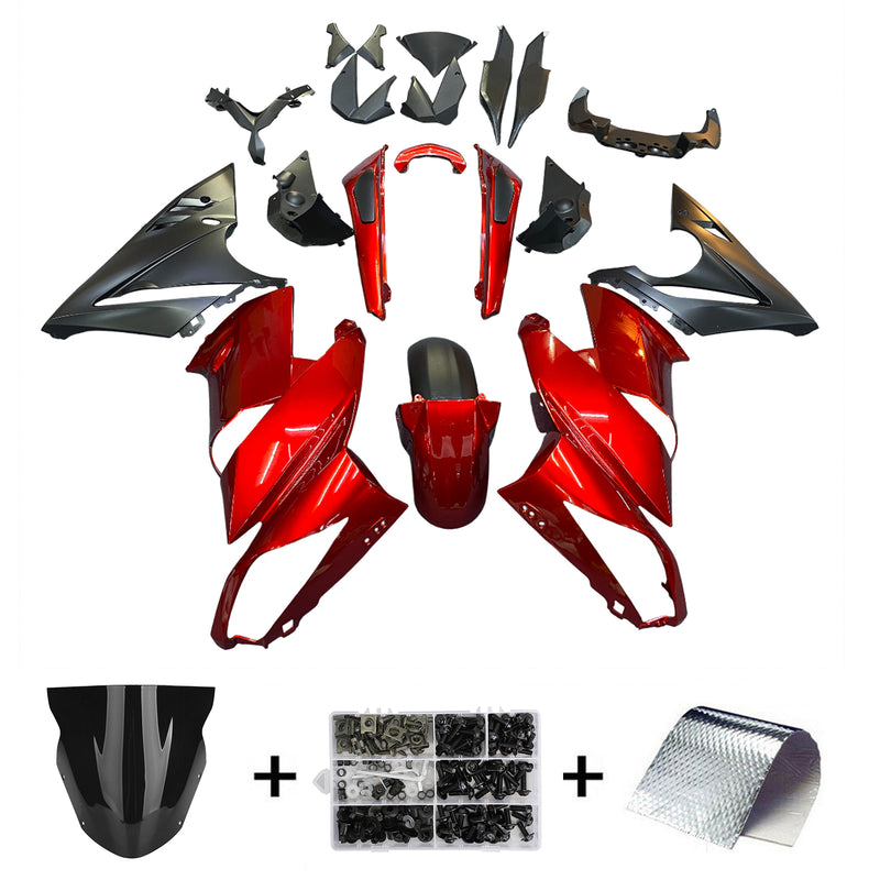 Fairing Kit Plastic for Kawasaki Ninja 650 ER-6F EX650 2009-2011 02