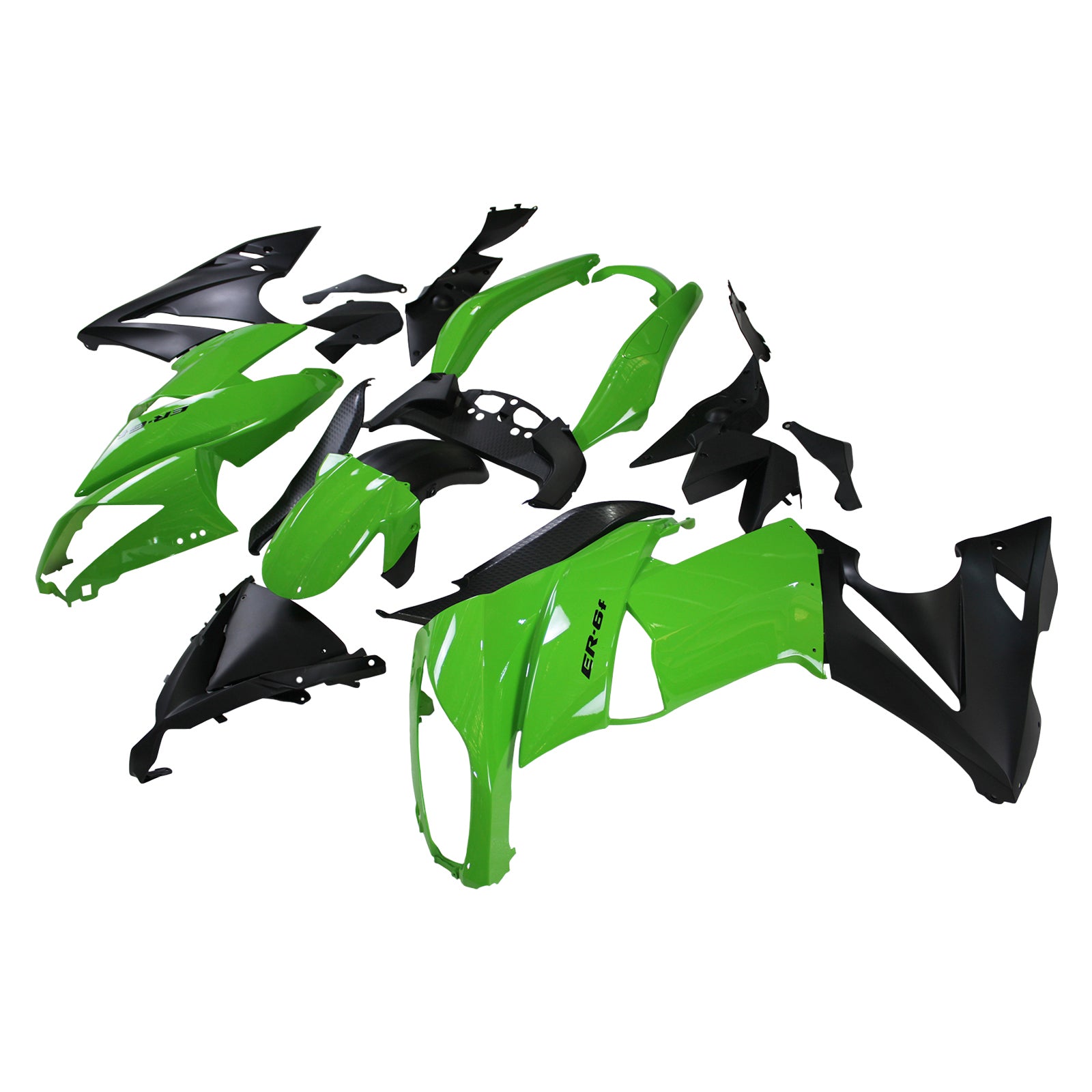 Fairing Kit Plastic for Kawasaki Ninja 650 ER-6F EX650 2009-2011 04# Generic