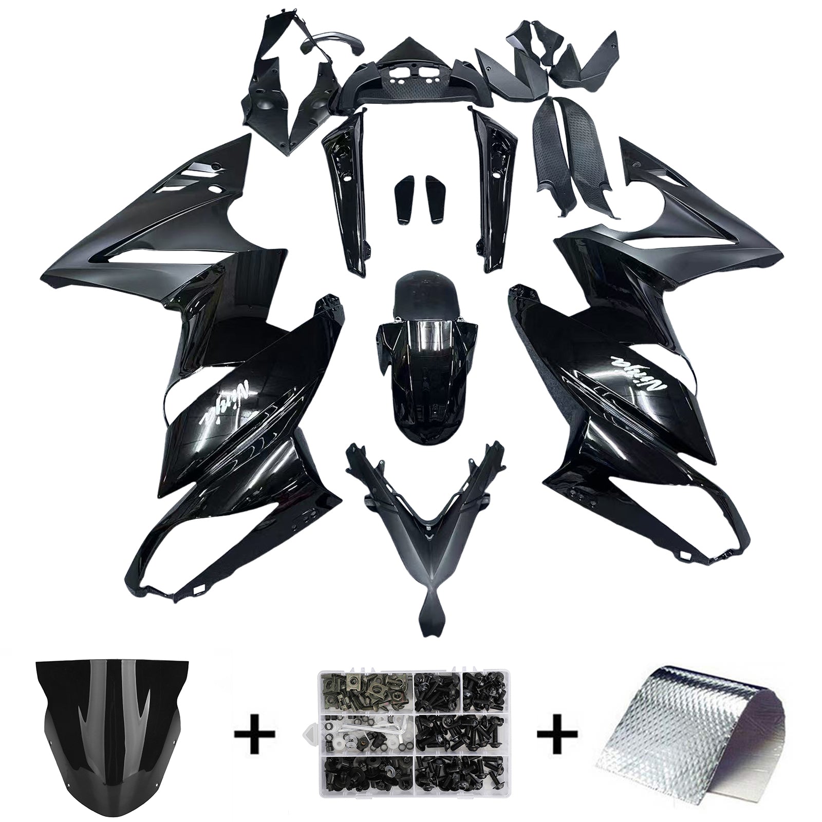 Kawasaki Ninja 650 ER-6F EX650 2009-2011 Fairing Kit Plastic
