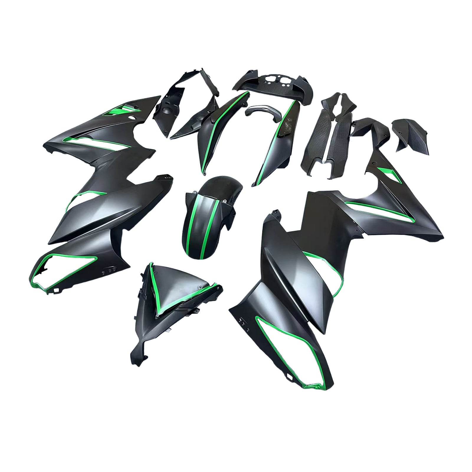 가와사키 닌자 650 ER-6F EX650 2009-2011 04# 페어링 키트 플라스틱