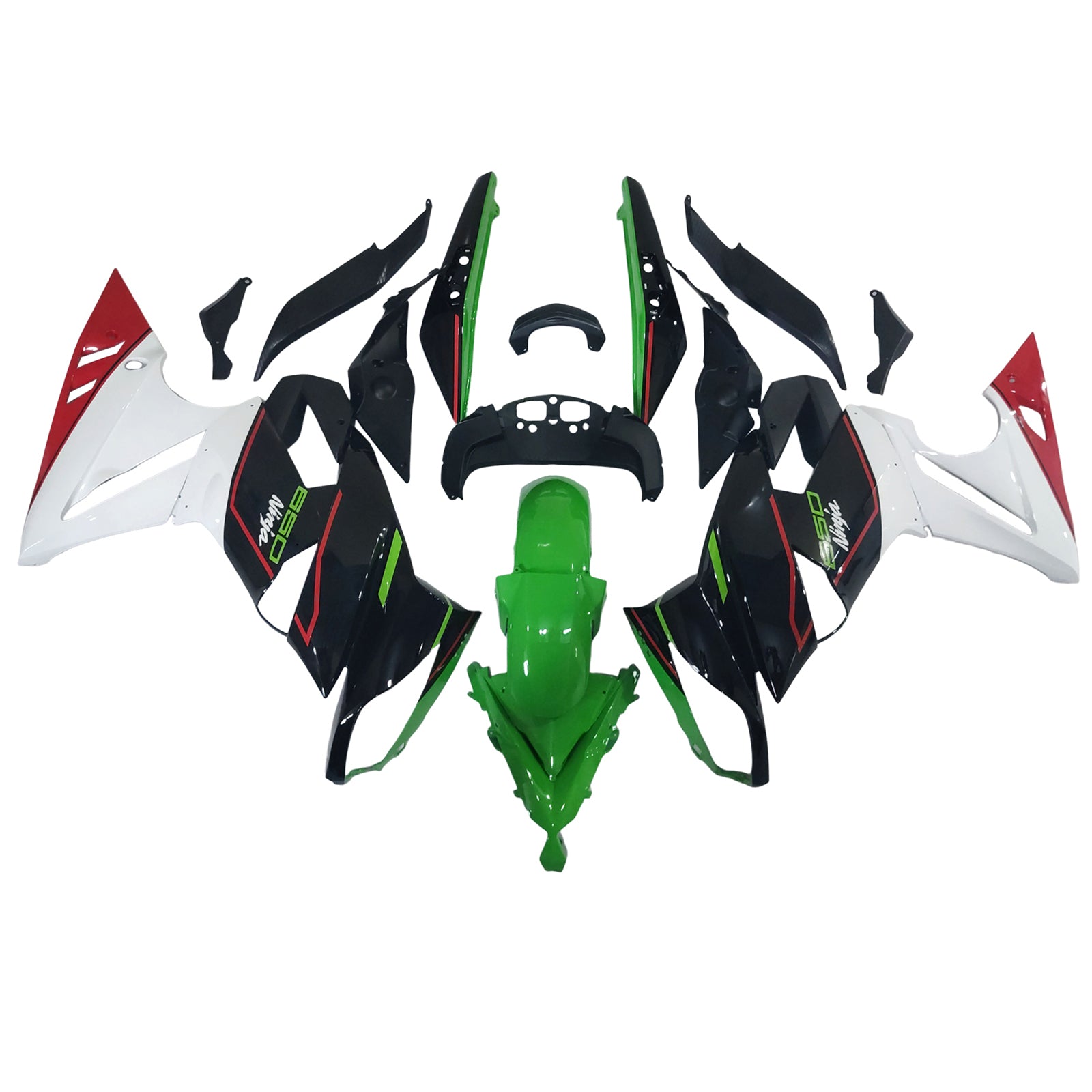 Kawasaki Ninja 650 ER-6F EX650 2009-2011 04# Fairing Kit Plastic