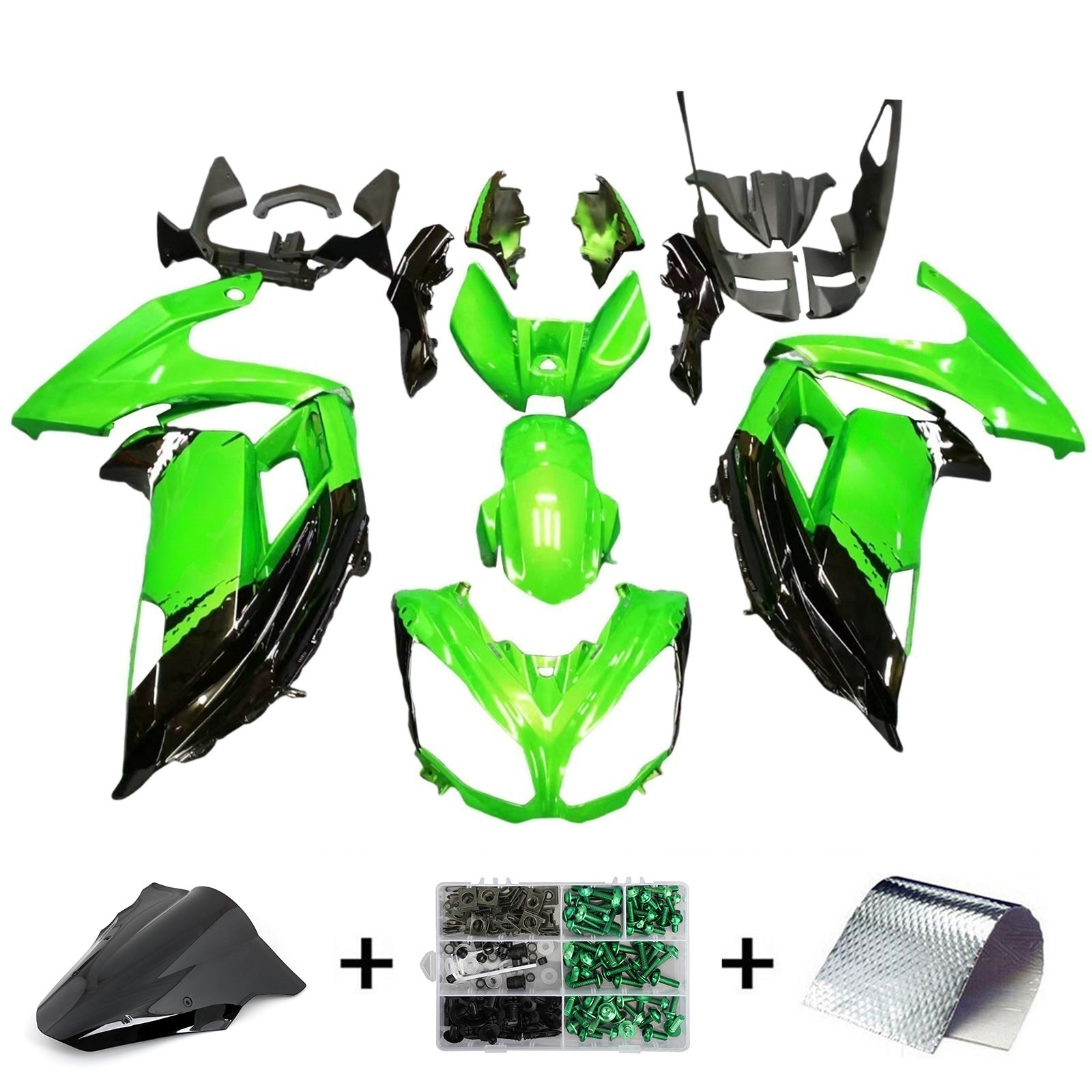 Kawasaki ER6F/Ninja650 2012-2016 Fairing Kit Bodywork Plastic ABS