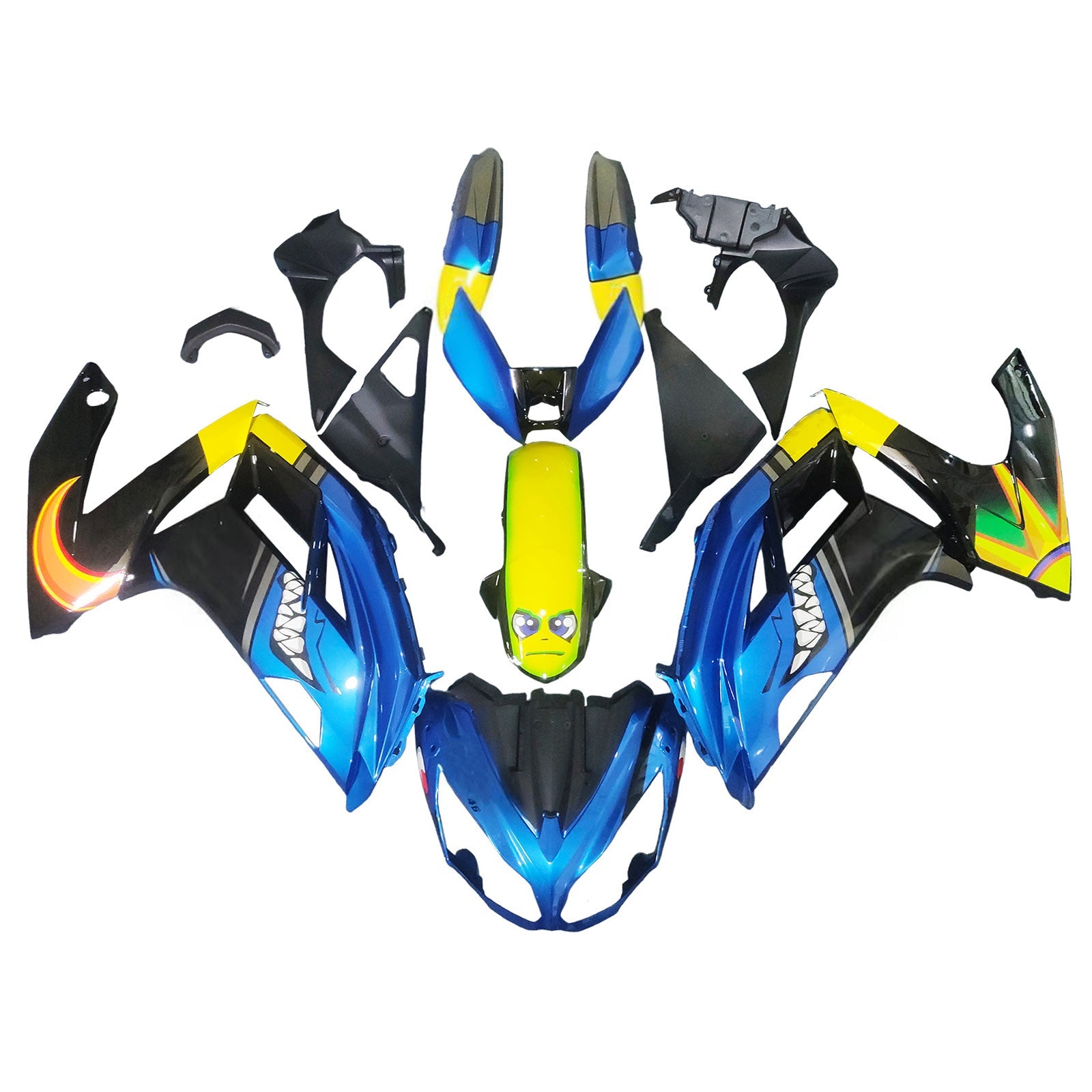 Kawasaki ER6F/Ninja650 2012-2016 Fairing Kit Bodywork Plastic ABS