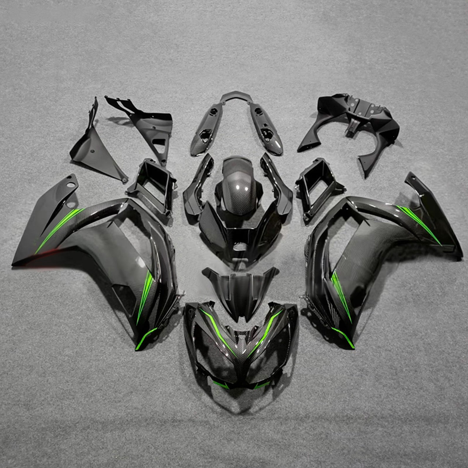 Injection Fairing Kit Bodywork Plastic ABS fit For Kawasaki ER-6F Ninja650 2012-2016