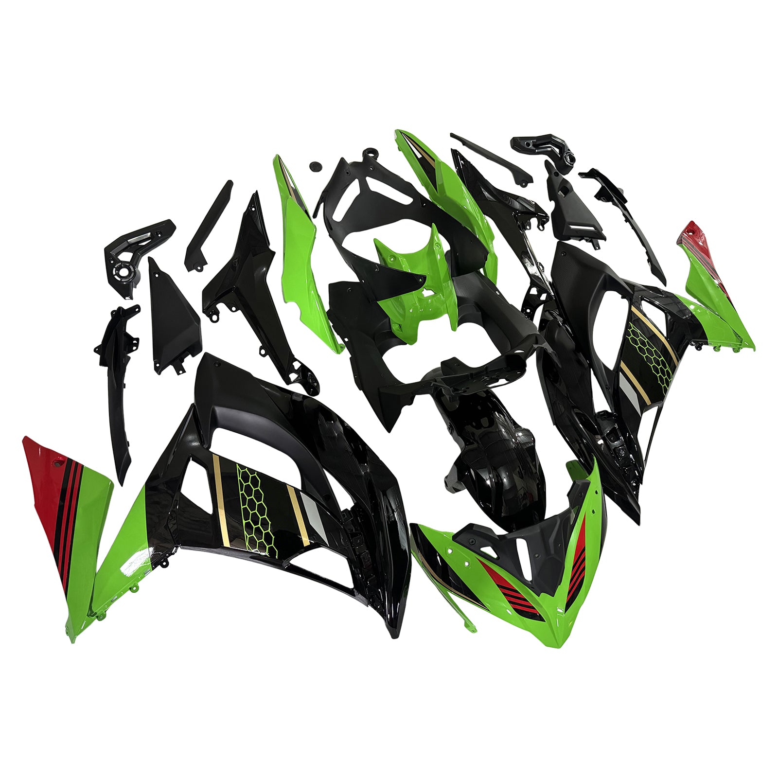 Fairing Kit Plastic for Kawasaki Ninja 650 ER-6F EX650 2017-2019 02# Generic