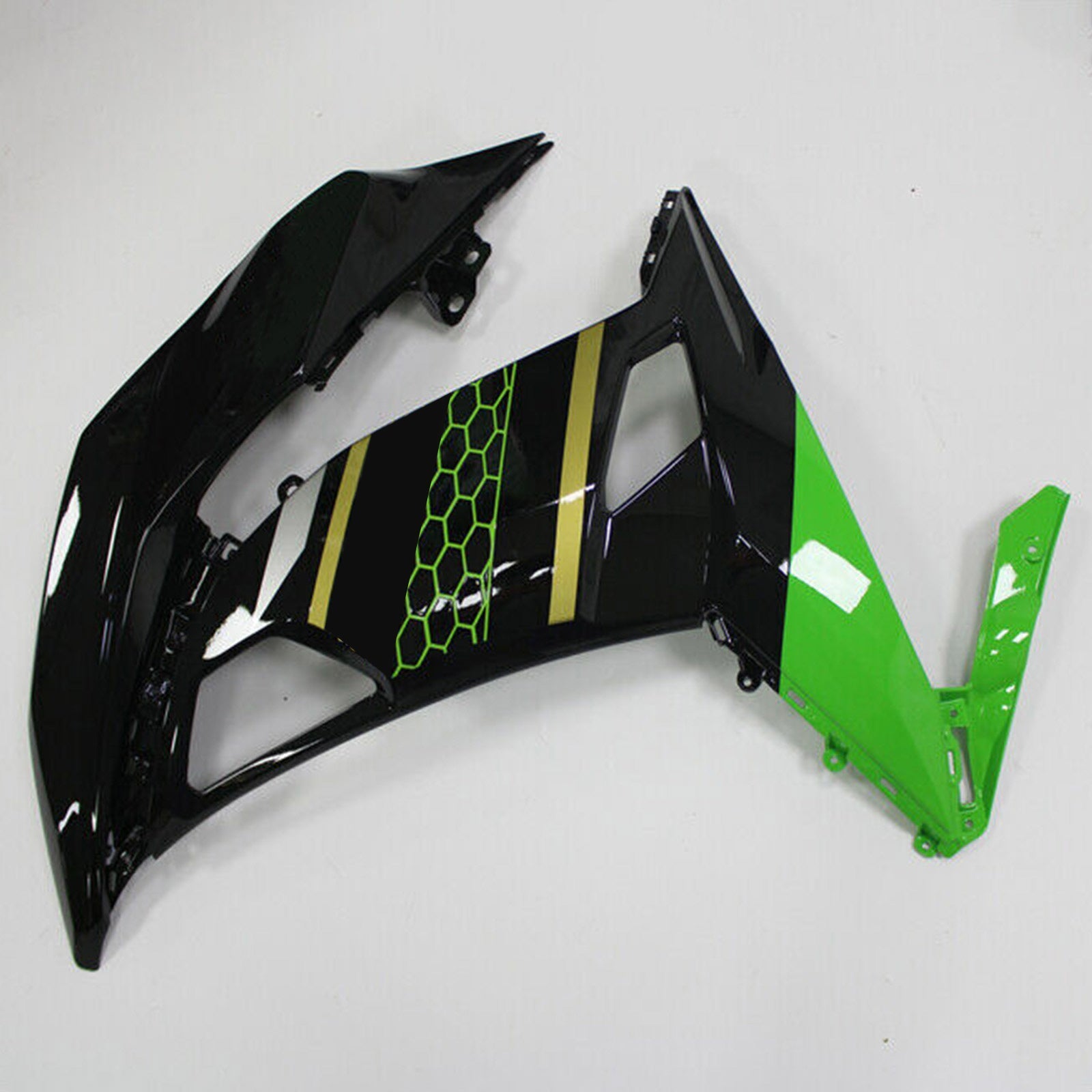 Kit de carenado de plástico para Kawasaki Ninja 650 ER-6F EX650 2017-2019 02 # Genérico