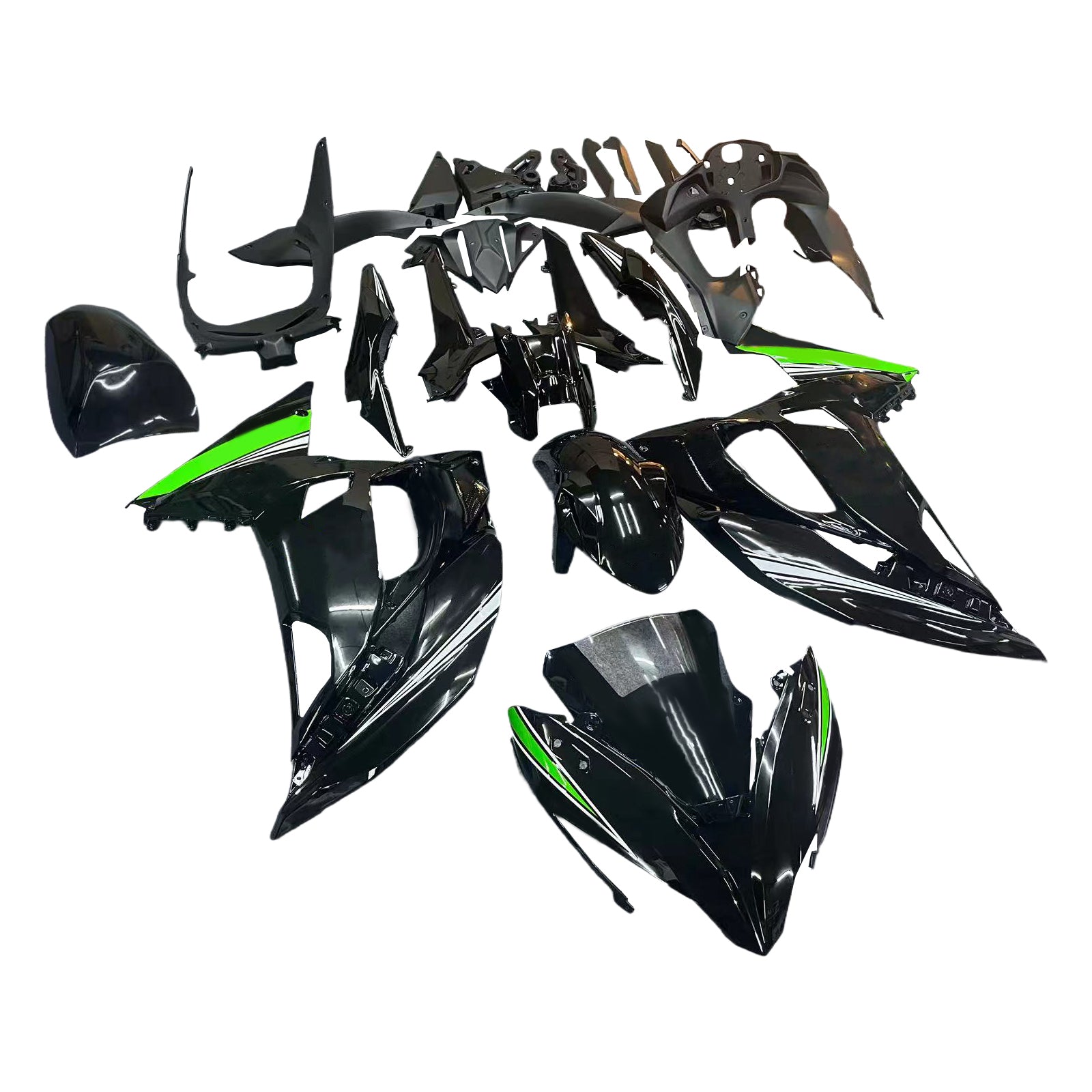 Kawasaki ER6F/Ninja650R 2017-2019 Fairing Kit Bodywork Plastic ABS