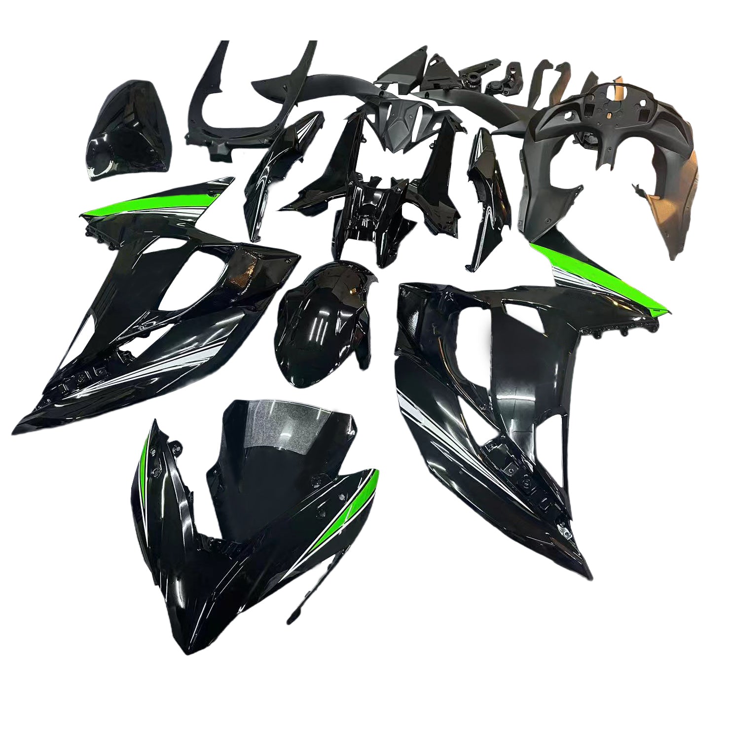 Kawasaki ER6F/Ninja650R 2017-2019 Fairing Kit Bodywork Plastic ABS