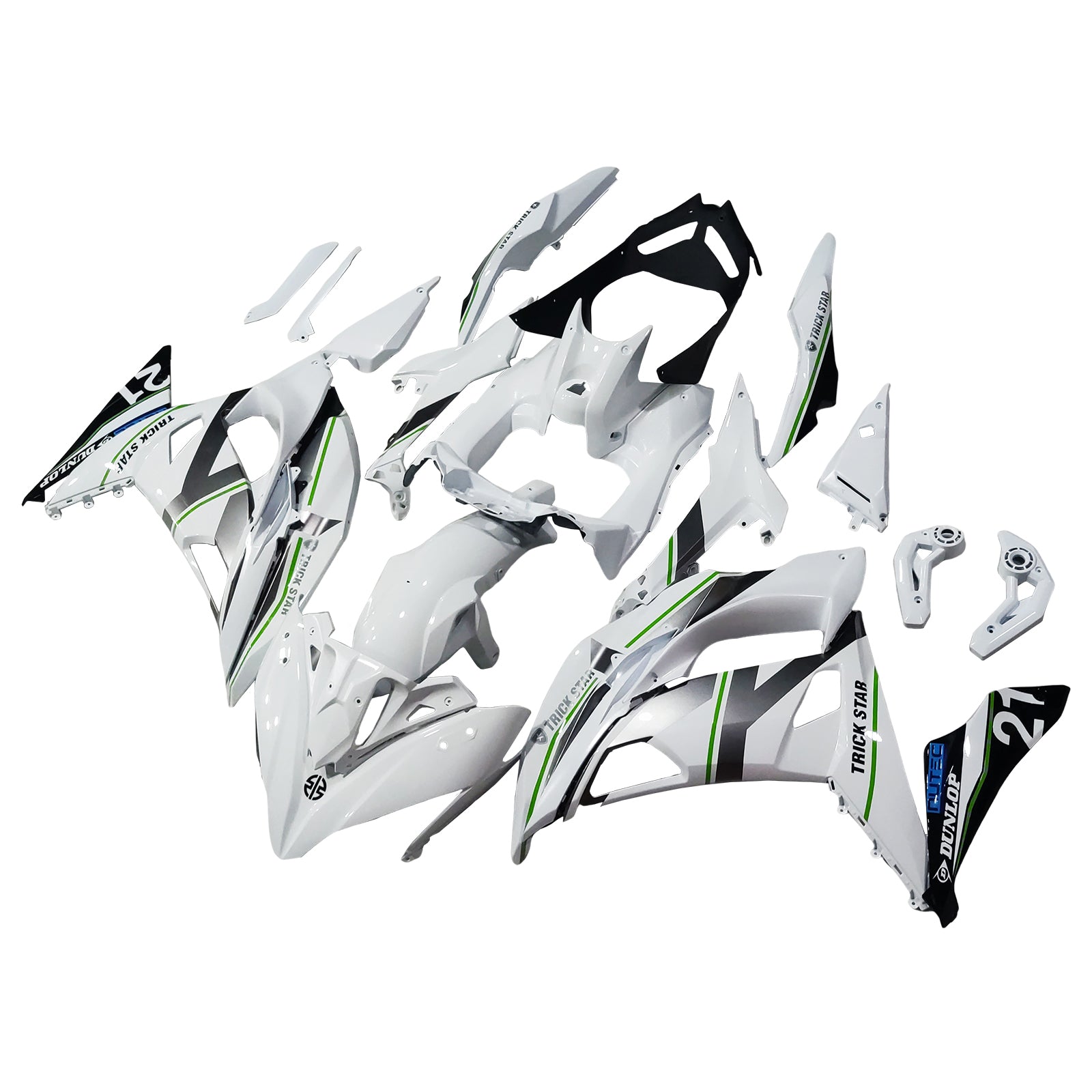 Kawasaki ER6F/Ninja650R 2017-2019 Fairing Kit Bodywork Plastic ABS