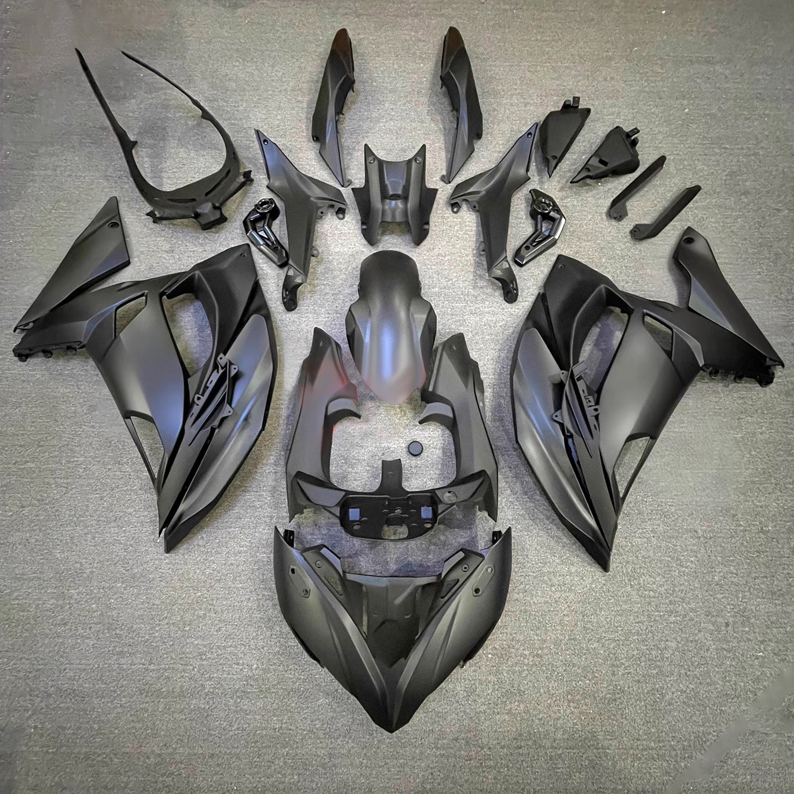 Injection Fairing Kit Bodywork Plastic ABS fit For Kawasaki ER-6F Ninja650R 2017-2019