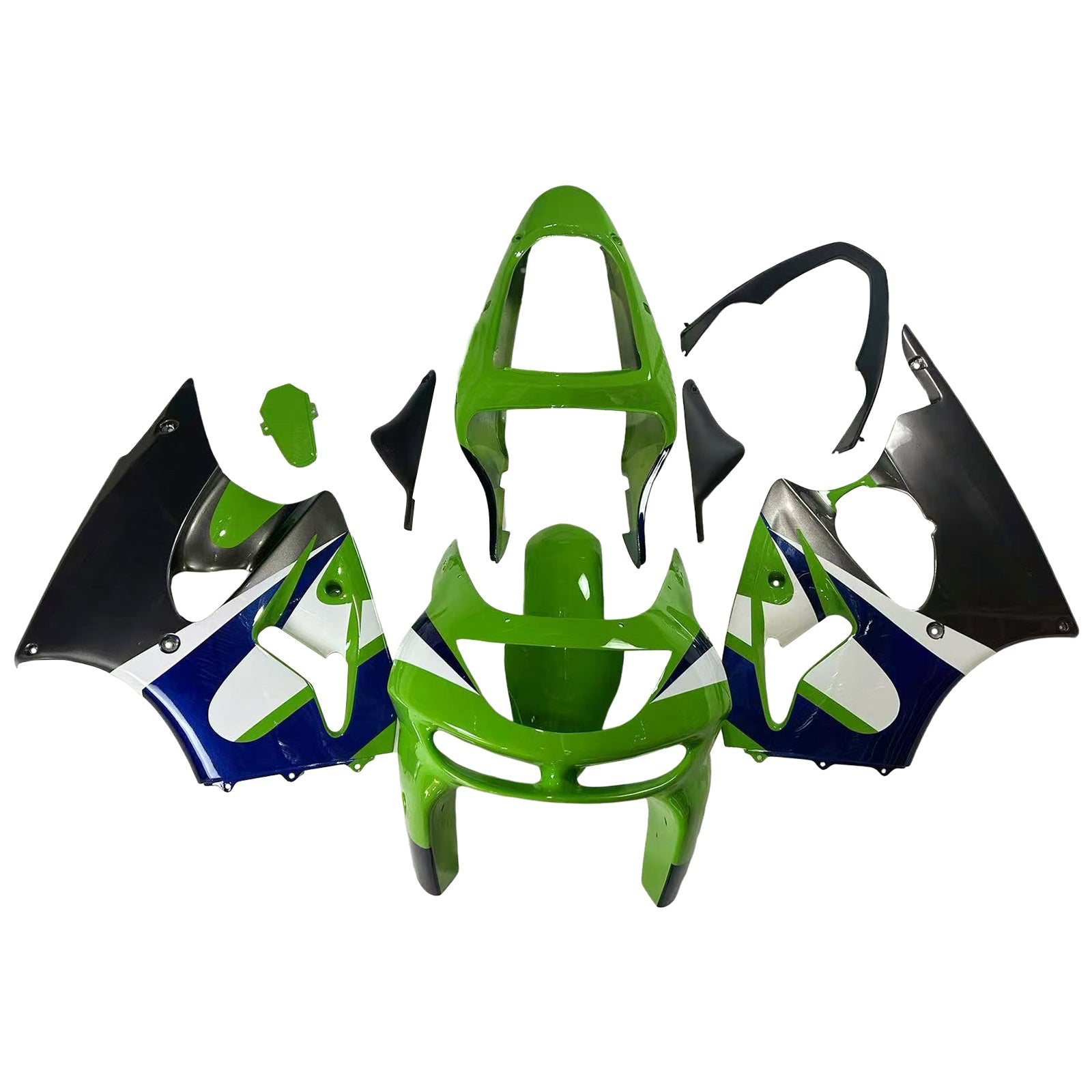 Kawasaki ZX6R 1998-1999 Fairing Kit Bodywork Plastic ABS