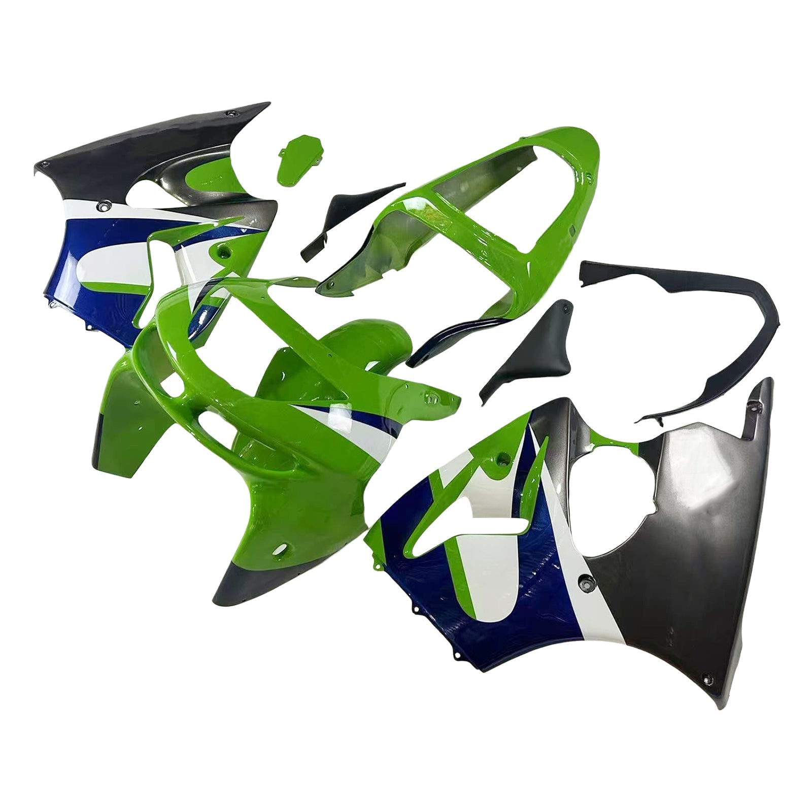 Kawasaki ZX6R 1998-1999 Fairing Kit Bodywork Plastic ABS