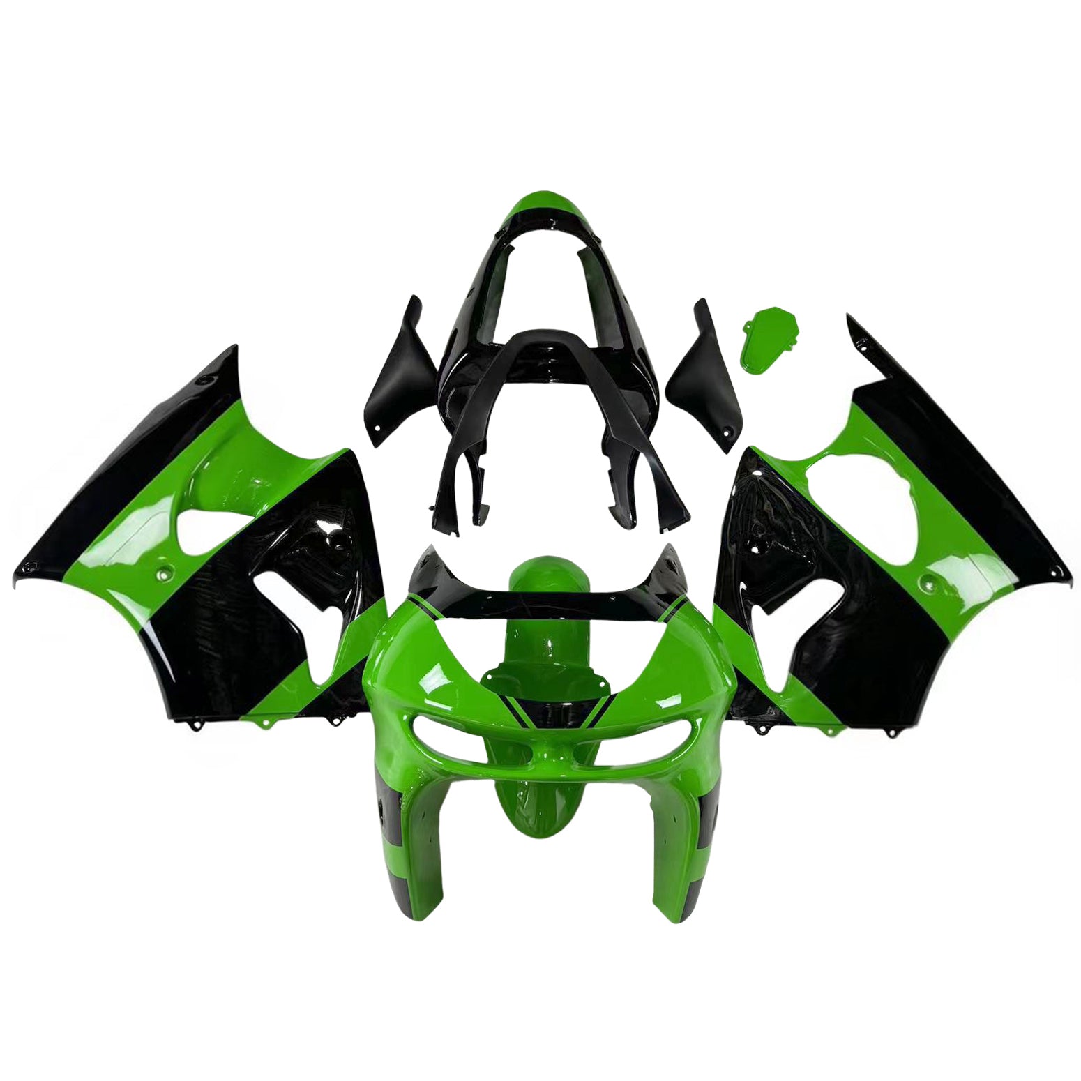 Kawasaki ZX6R 1998-1999 Fairing Kit Bodywork Plastic ABS