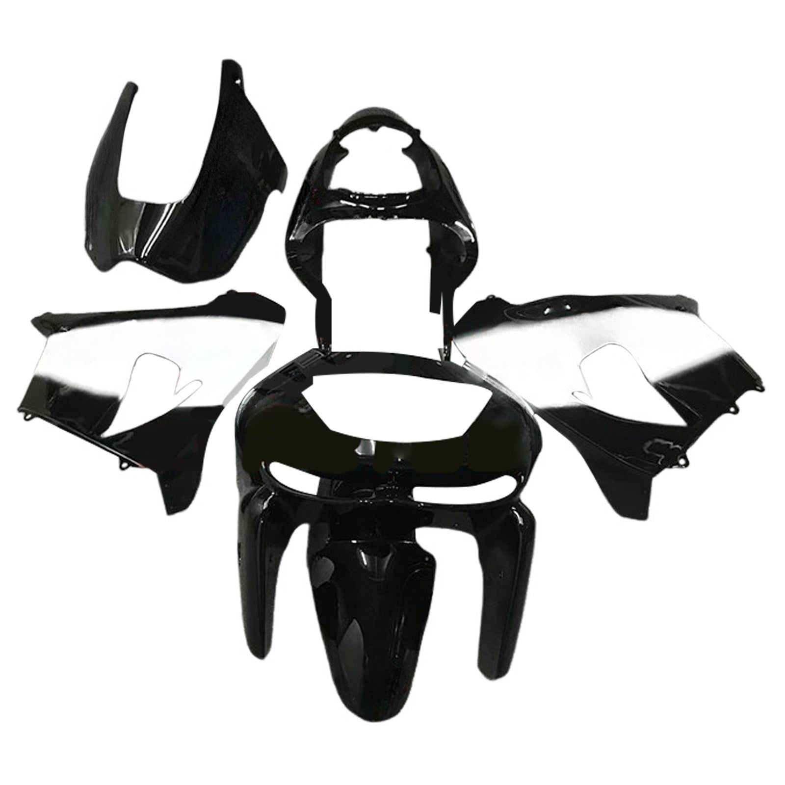 Kawasaki ZX6R 1998-1999 Fairing Kit Bodywork Plastic ABS