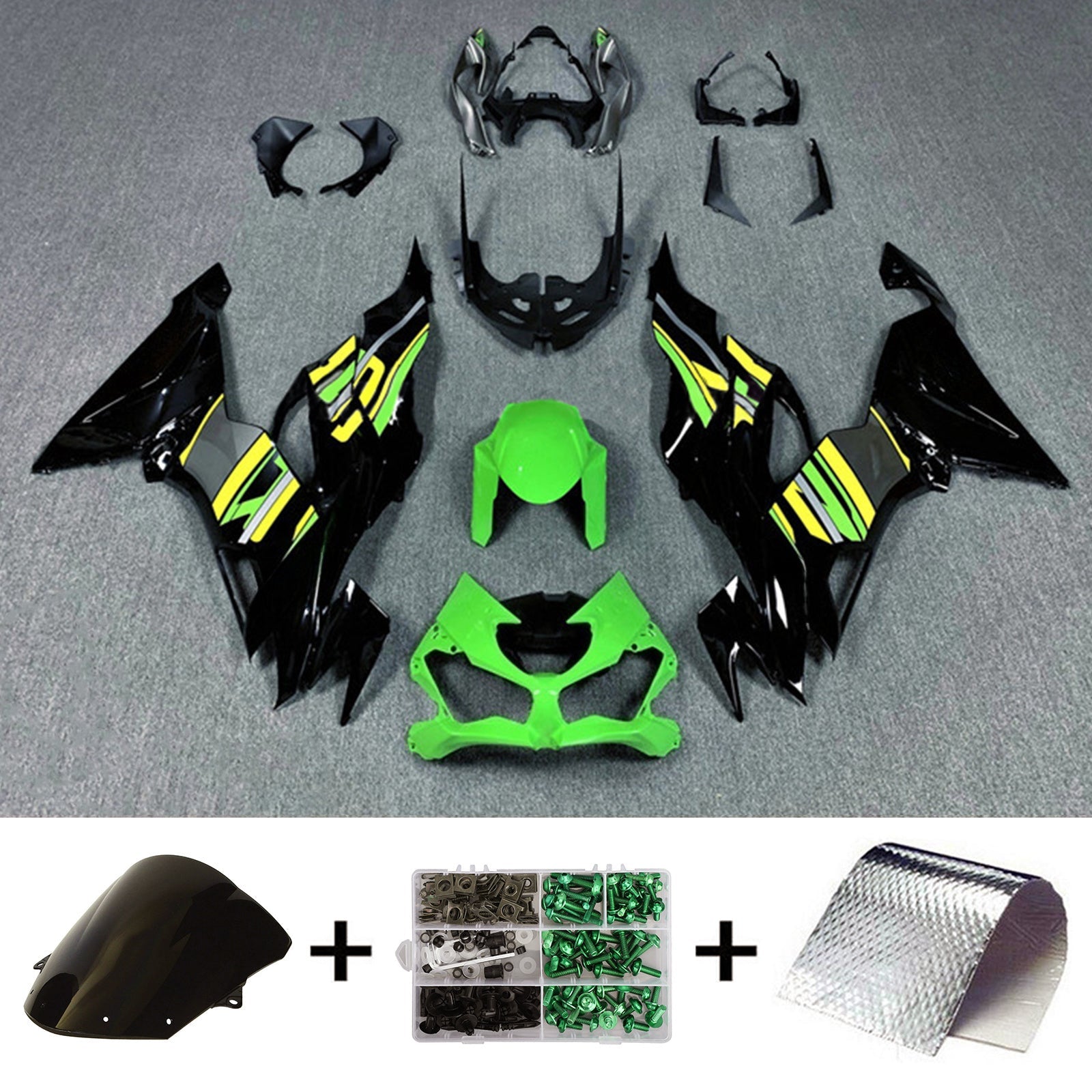 Kawasaki ZX6R 2019-2023 Fairing Kit