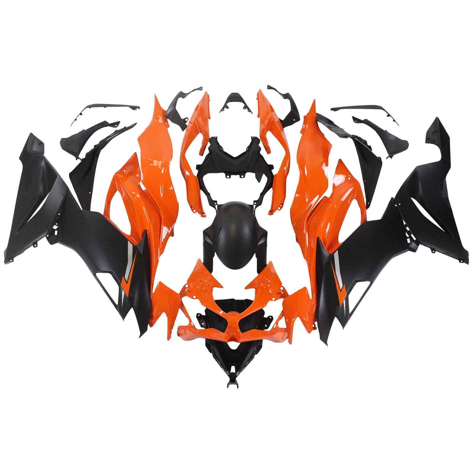 Injection Fairing Kit Bodywork Plastic ABS fit For Kawasaki ZX6R 2019-2023