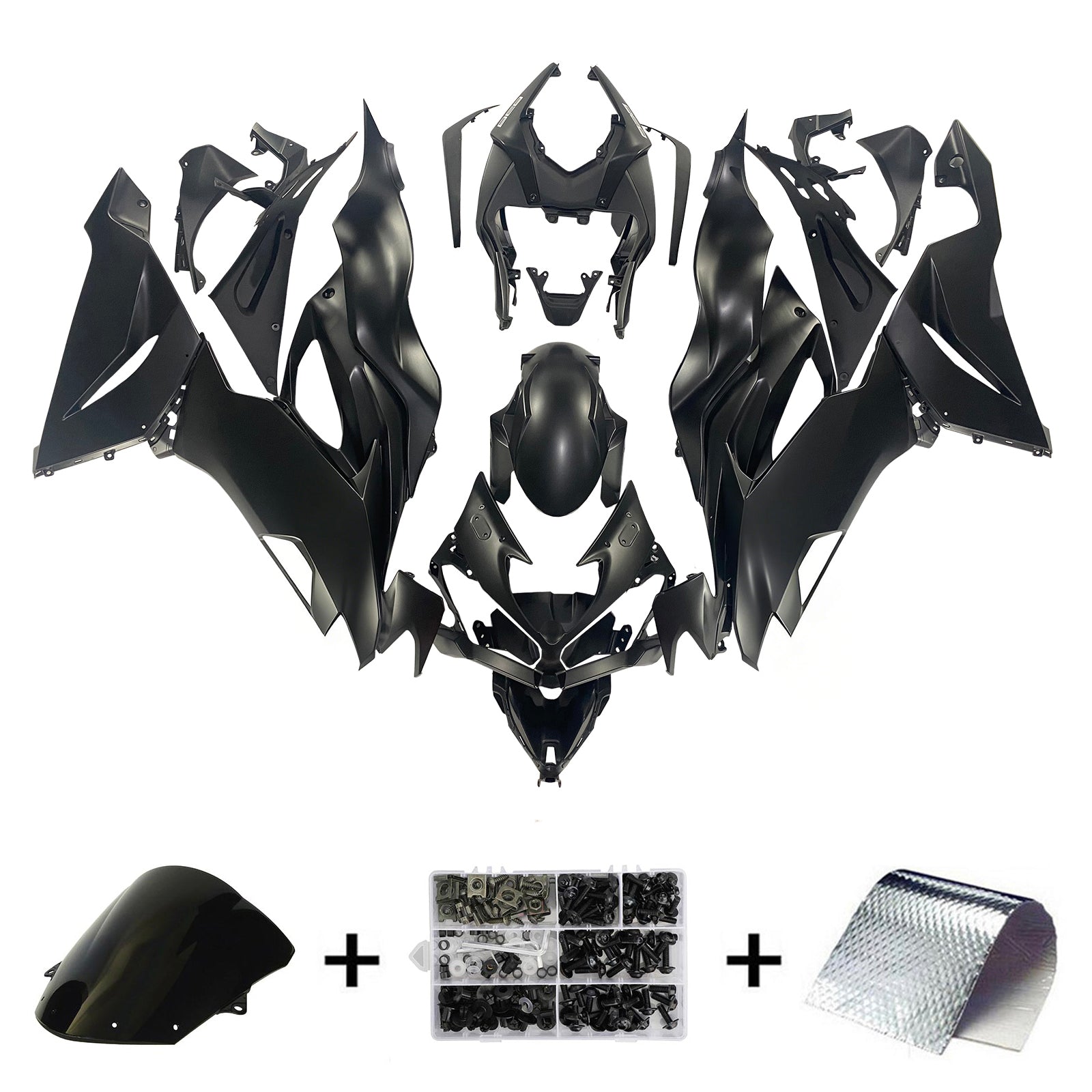 Kawasaki ZX6R 2019-2023 Fairing Kit Bodywork Plastic ABS