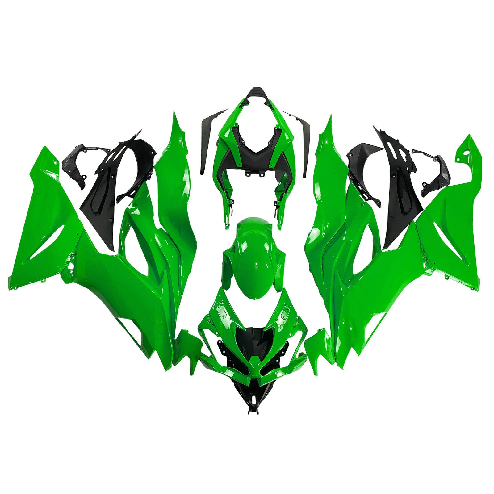 Kawasaki ZX6R 2019-2023 Fairing Kit Bodywork Plastic ABS