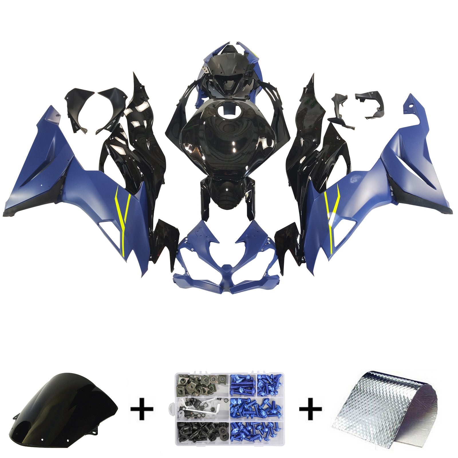 Kawasaki ZX6R 2019-2023 Fairing Kit Bodywork Plastic ABS