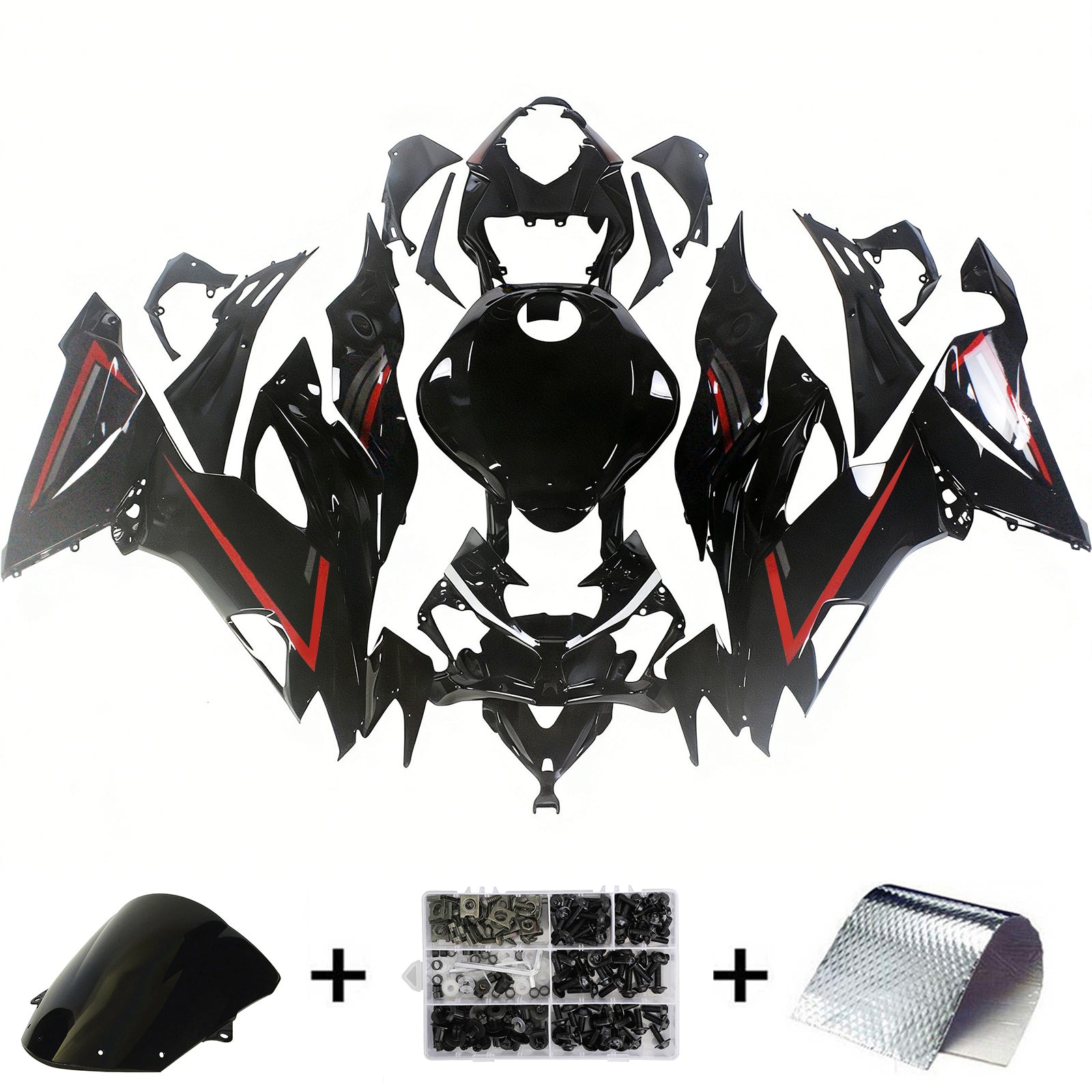 Kawasaki ZX6R 2019-2023 Fairing Kit Bodywork Plastic ABS