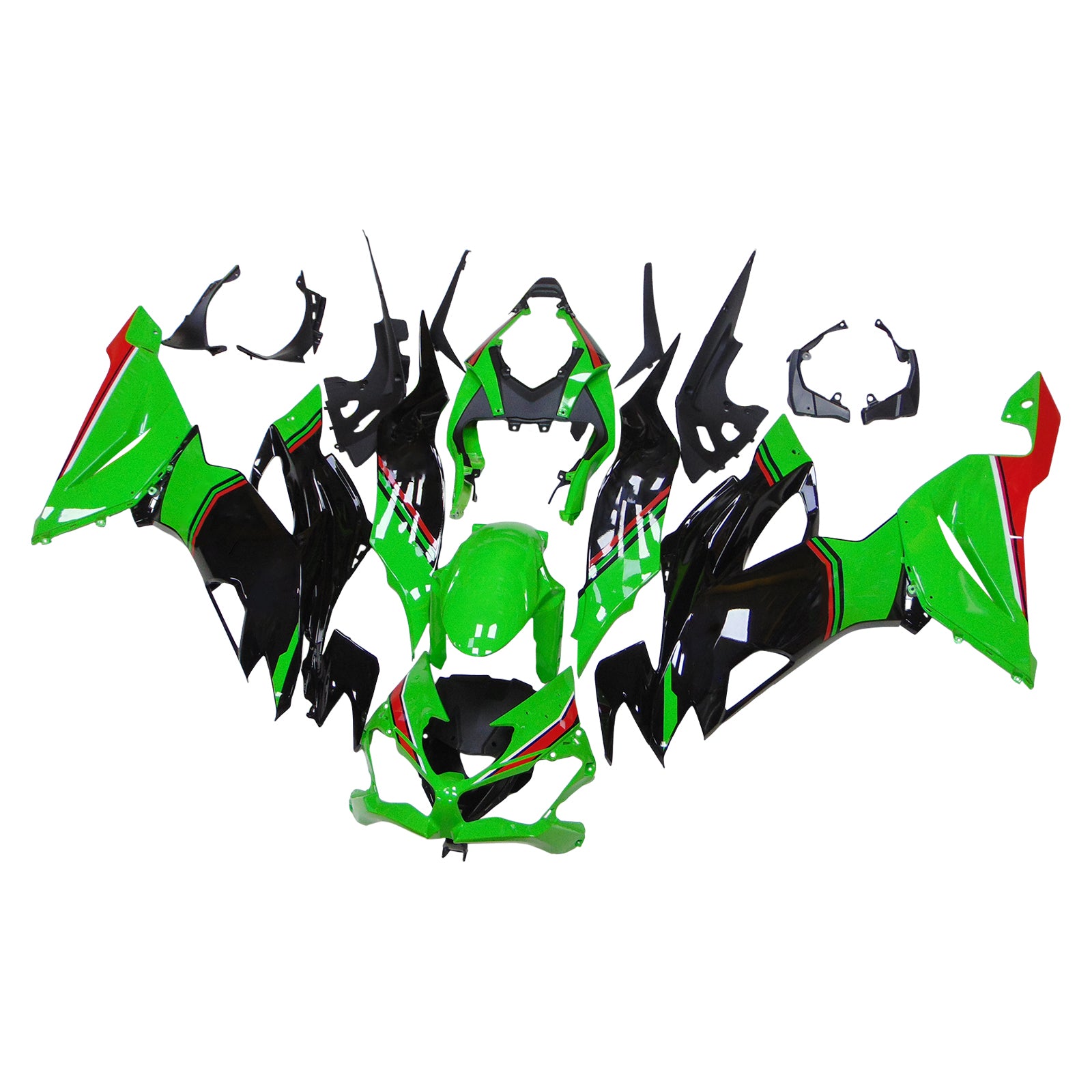 Kawasaki ZX6R 2019-2023 Fairing Kit Bodywork Plastic ABS