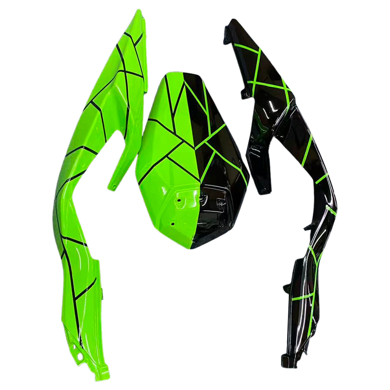 Injection Fairing Kit Bodywork Plastic ABS fit For Kawasaki ZX6R 2019-2023