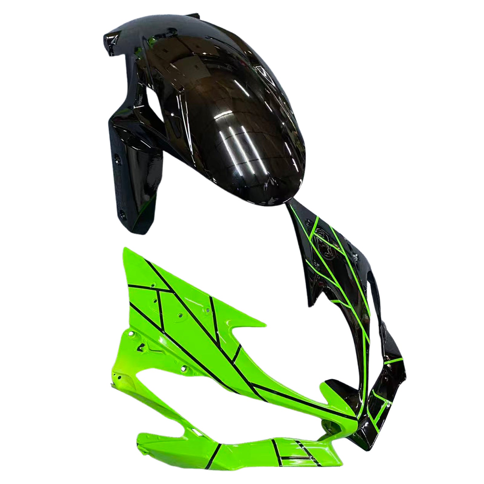 Injection Fairing Kit Bodywork Plastic ABS fit For Kawasaki ZX6R 2019-2023